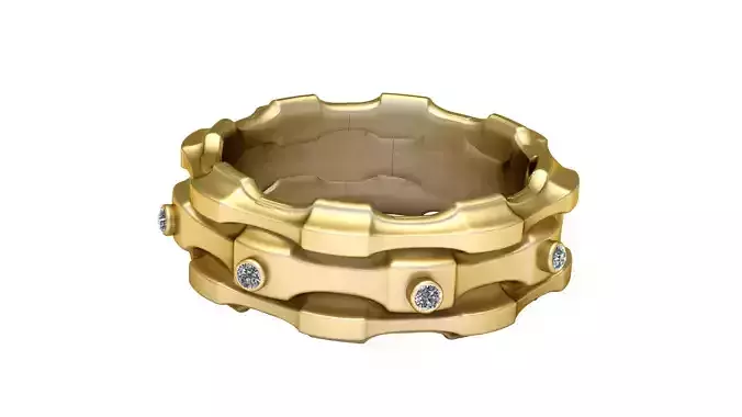 circle ring pendant 3d printable model 3D print model