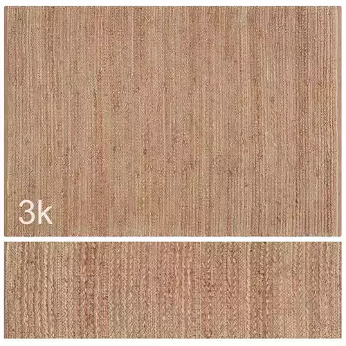 Carpet set 59 - Natural Braided Jute - 3K