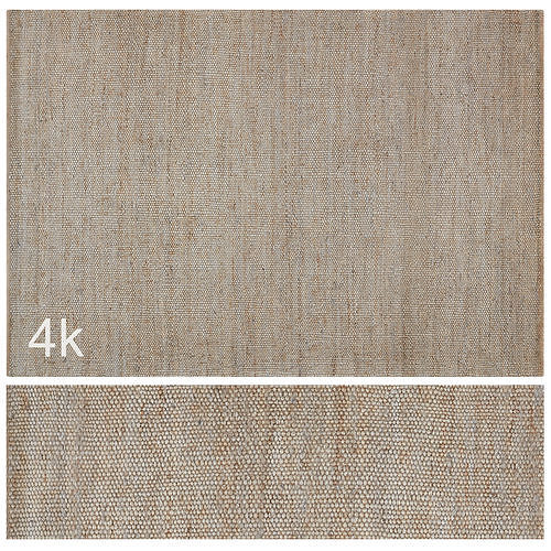 Carpet set 56 - Braided Jute - 4K 3D model