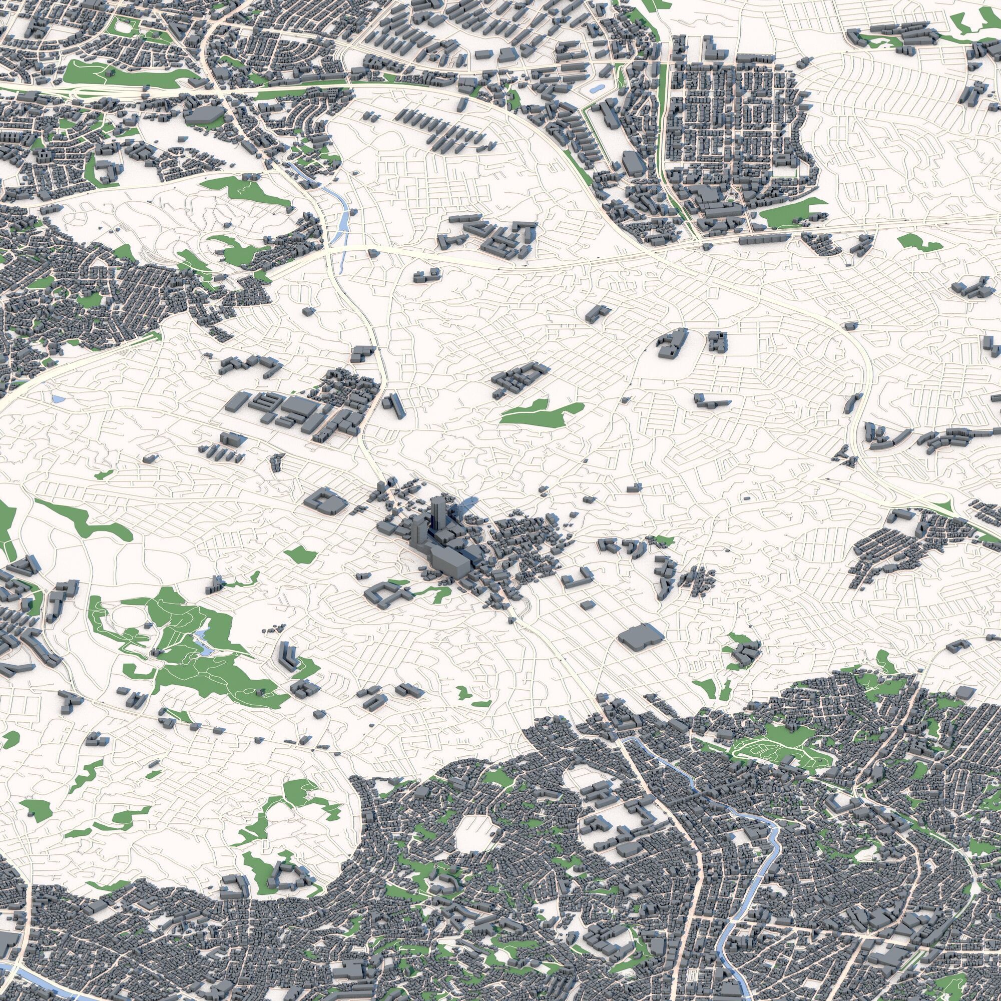 Yokohama City Japan 3D model_5