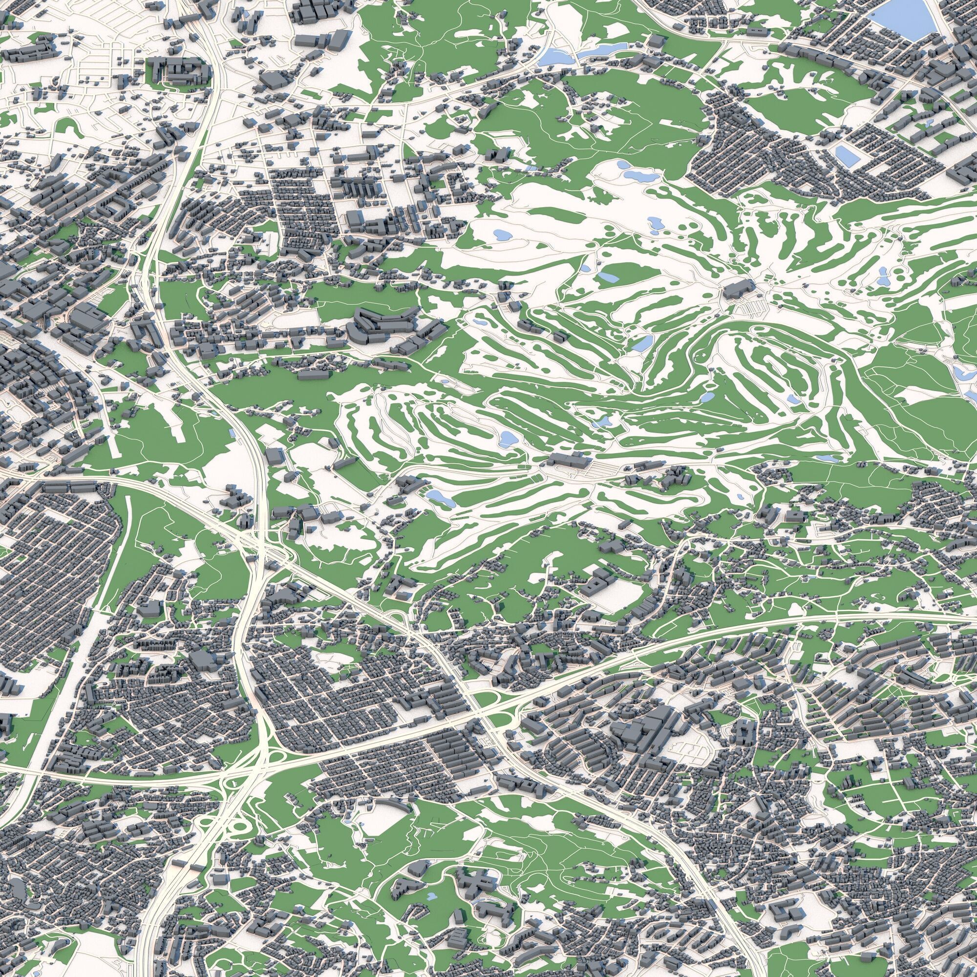 Yokohama City Japan 3D model_6