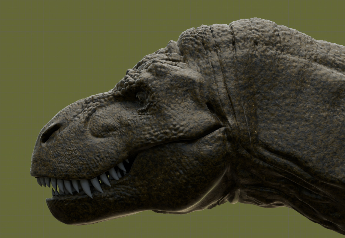 Fan Art Tyrannosaurus Rex 3D print model_1