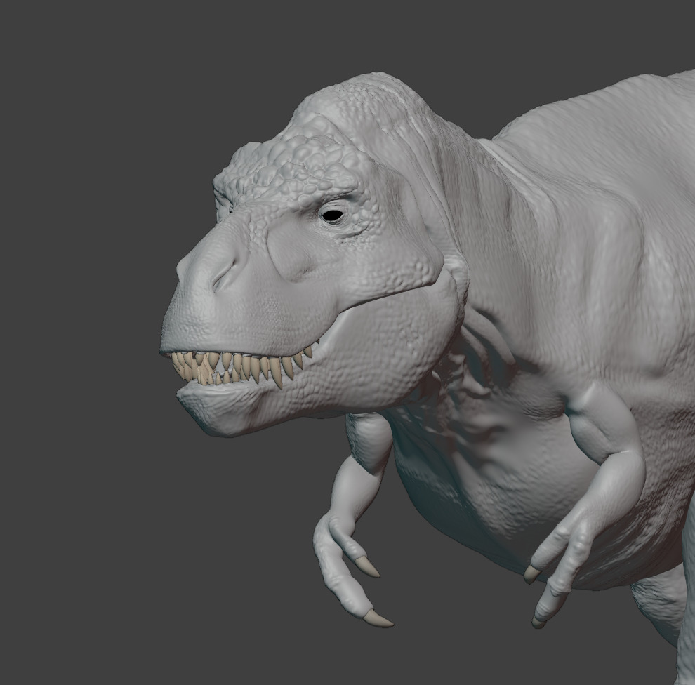 Fan Art Tyrannosaurus Rex 3D print model_4
