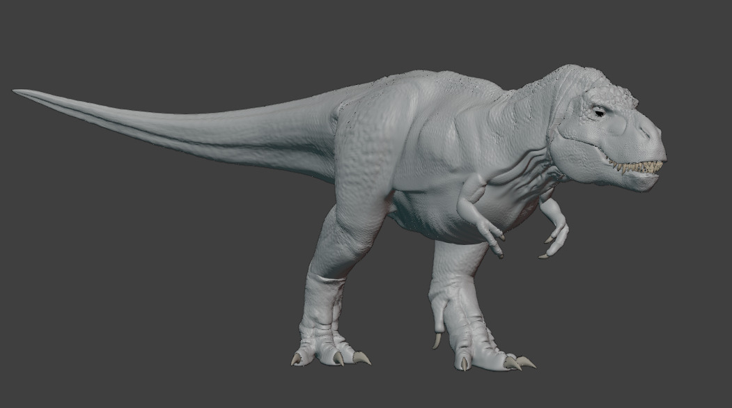 Fan Art Tyrannosaurus Rex 3D print model_3