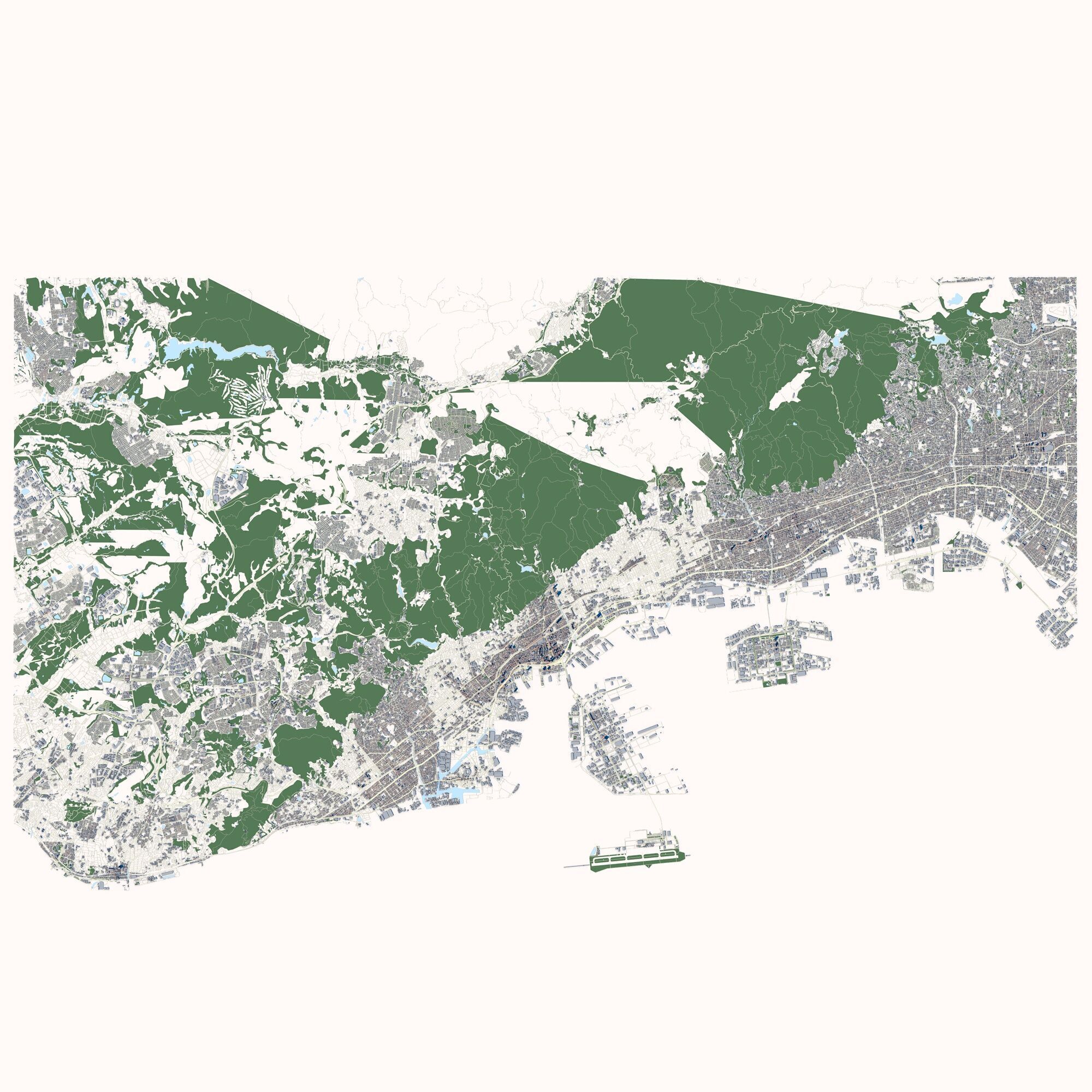 Kobe City Japan 3D model_2