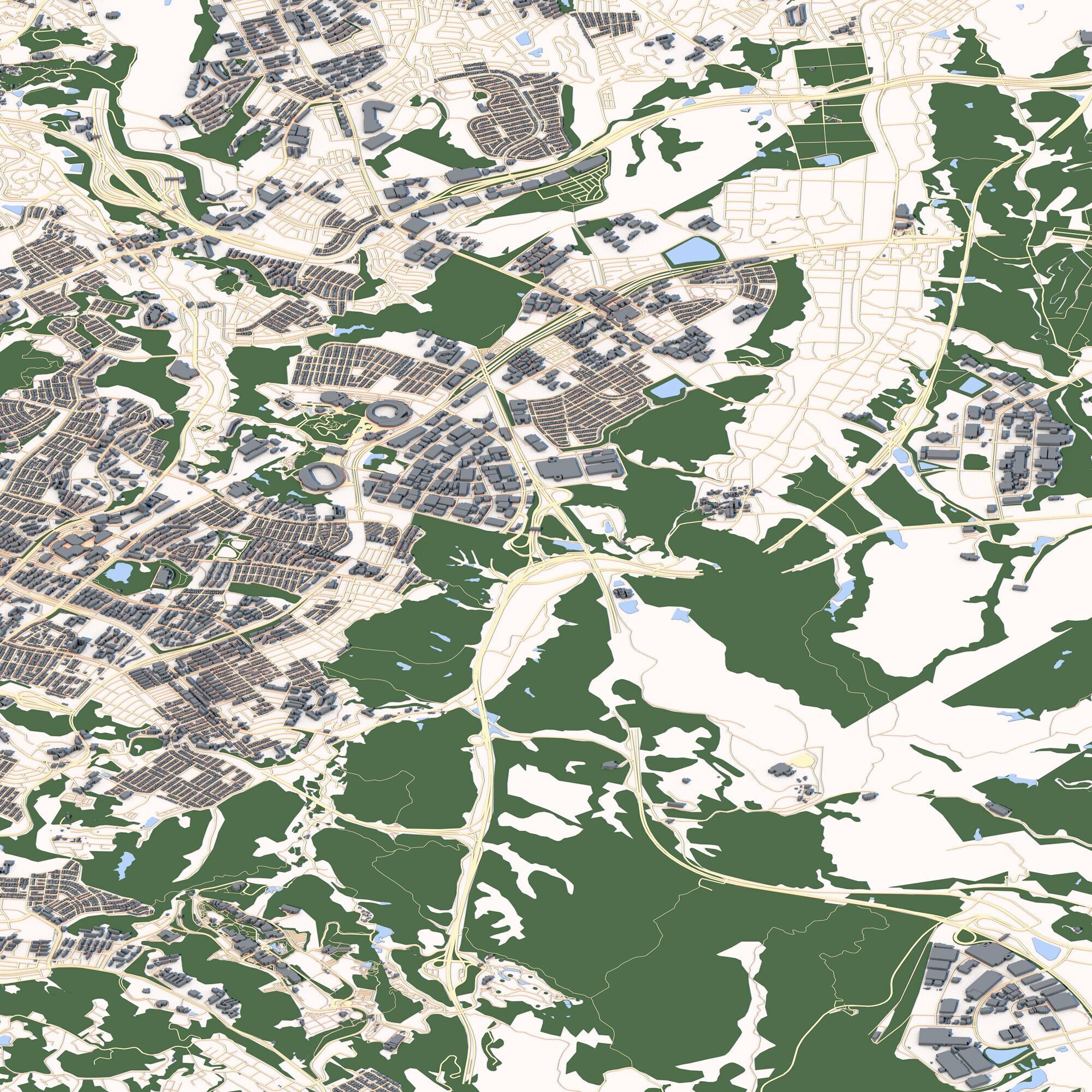 Kobe City Japan 3D model_6