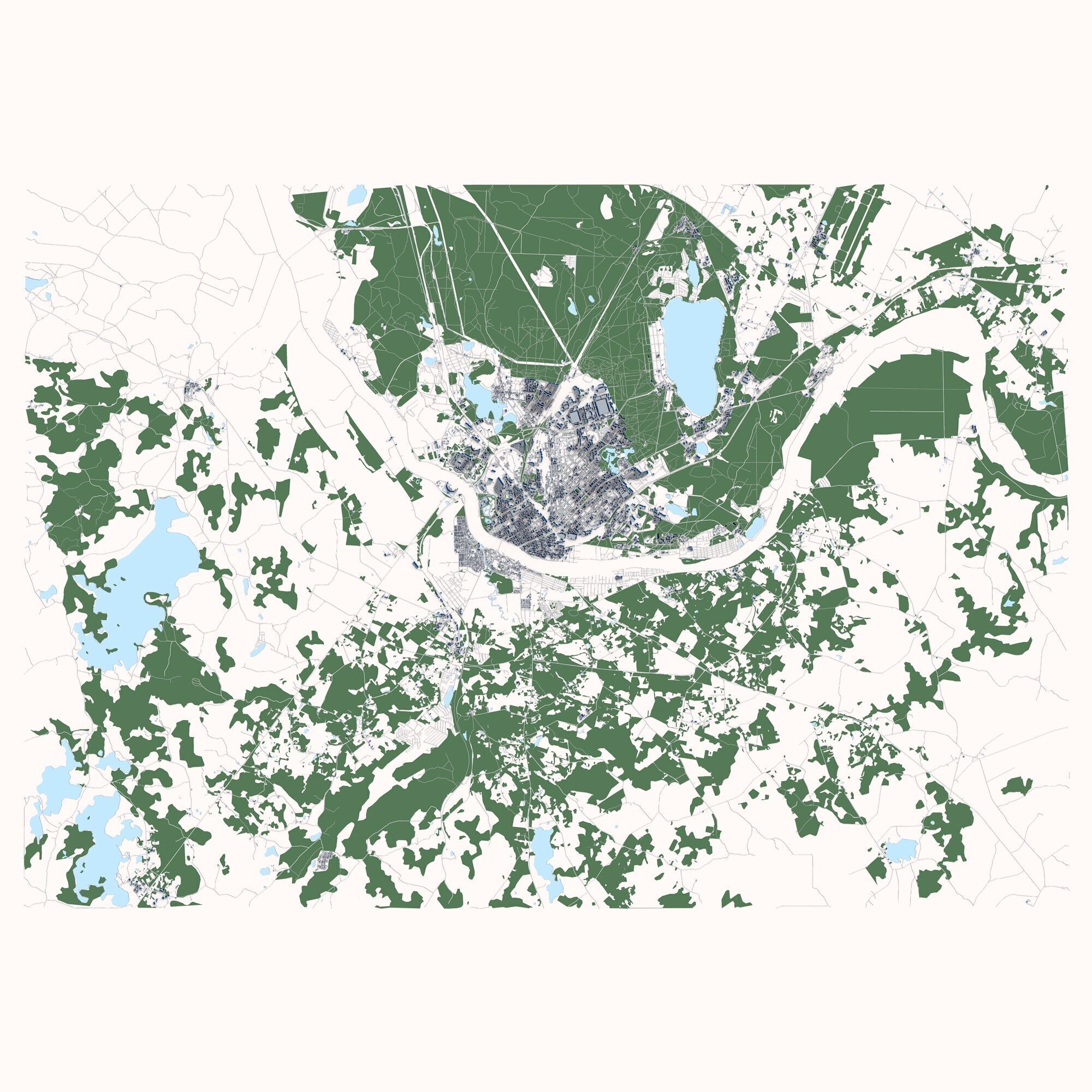 Daugavpils City Latvia 3D model_2