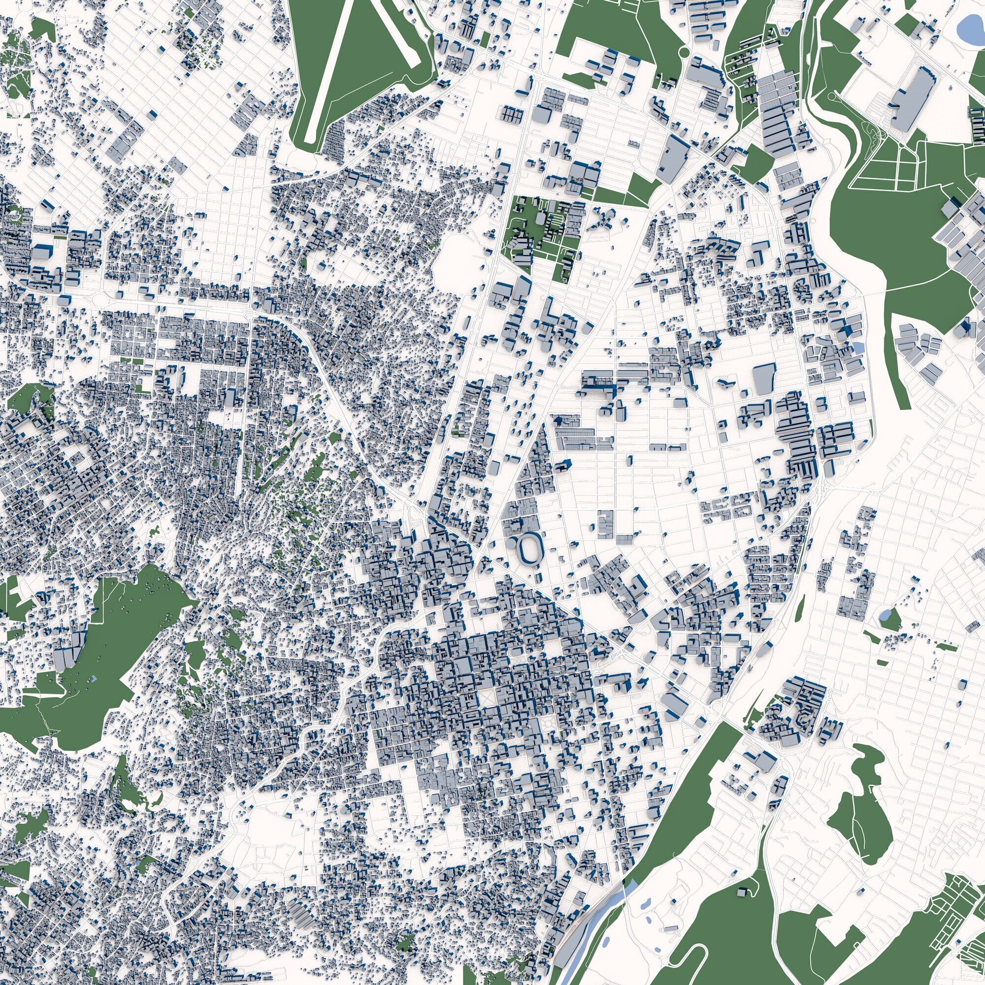 Cucuta City Colombia 3D model_3