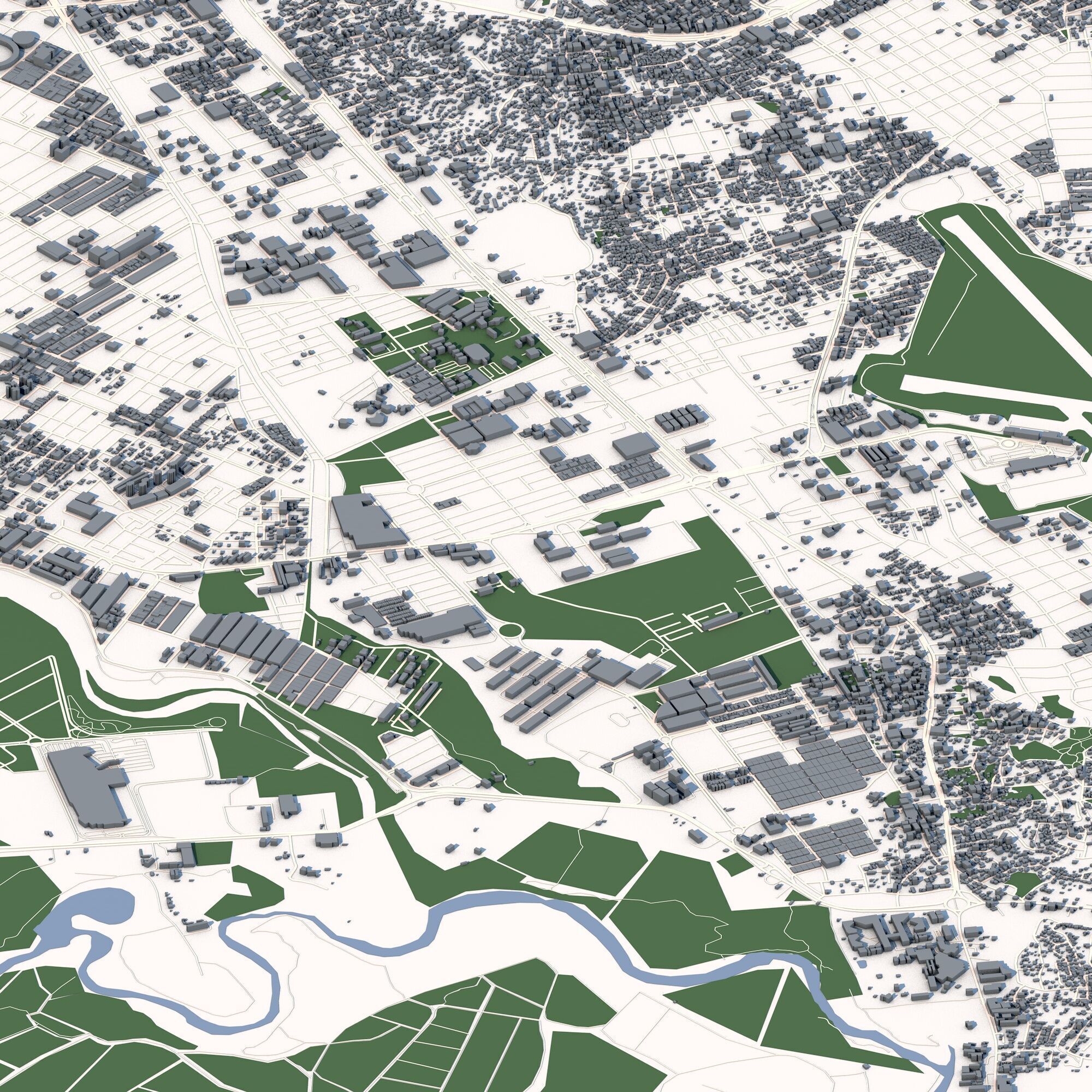 Cucuta City Colombia 3D model_4