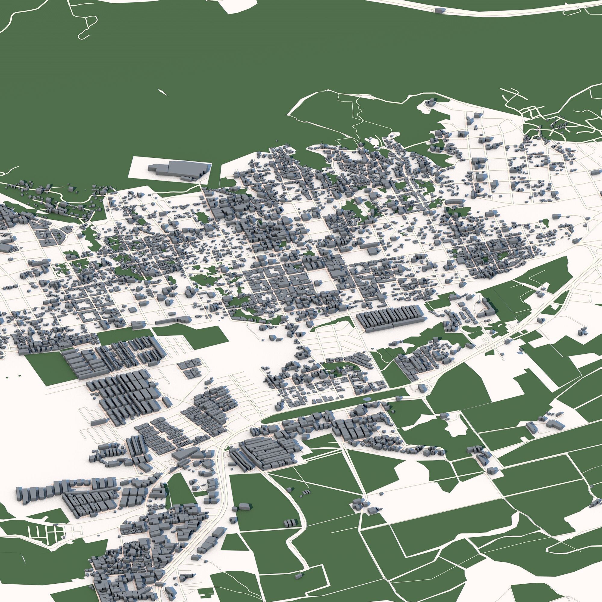 Cucuta City Colombia 3D model_8