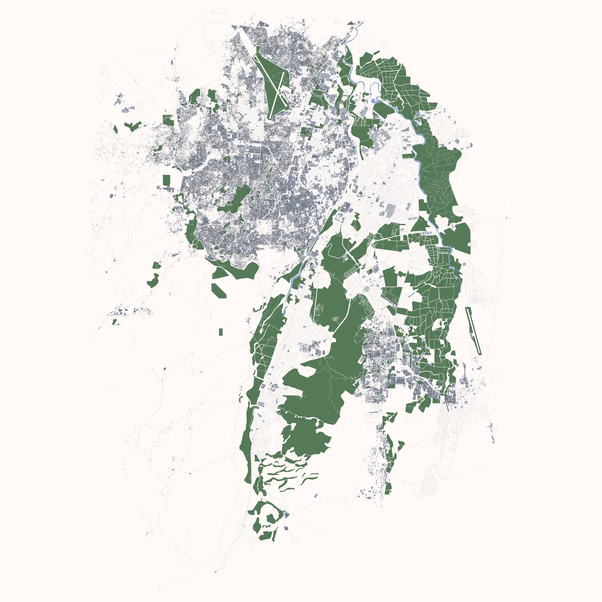 Cucuta City Colombia 3D model_2