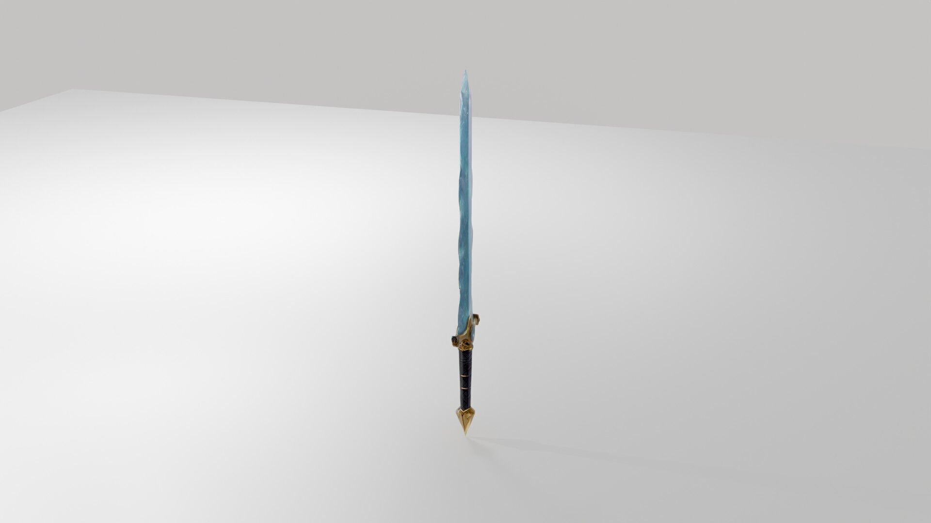 Fantasy Crystal Sword - Premium 3D Model 3D model_3