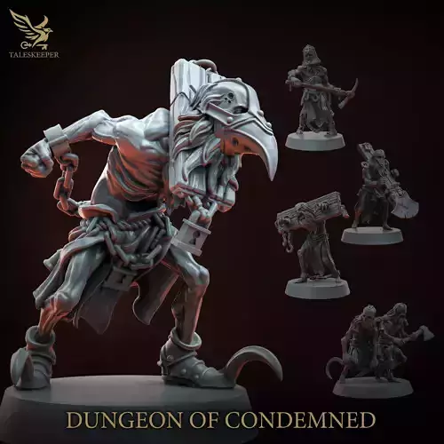 DUNGEON OF CONDEMNED 3D print model
