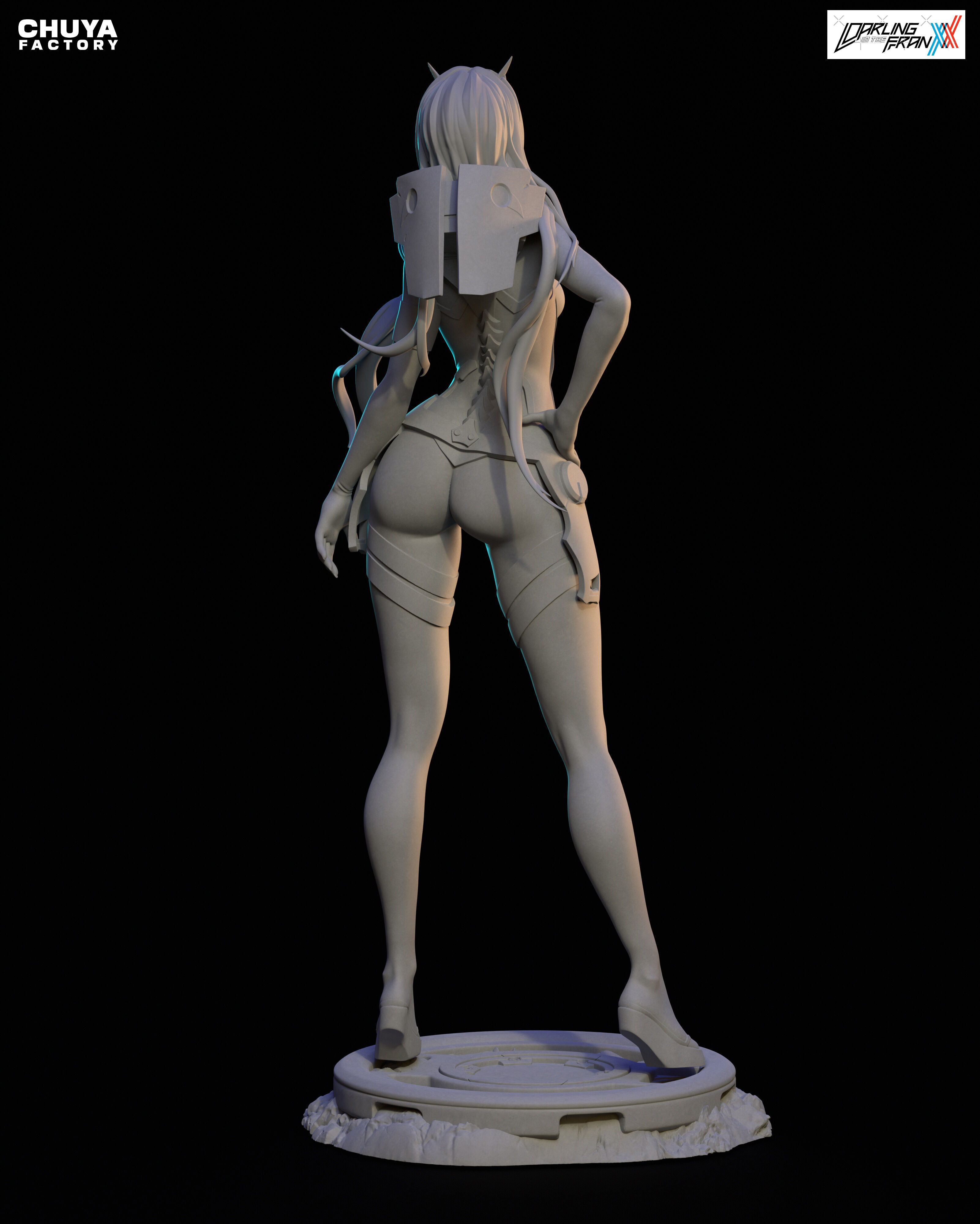 Zero Two from Darling in the Franxx 3D print model_10