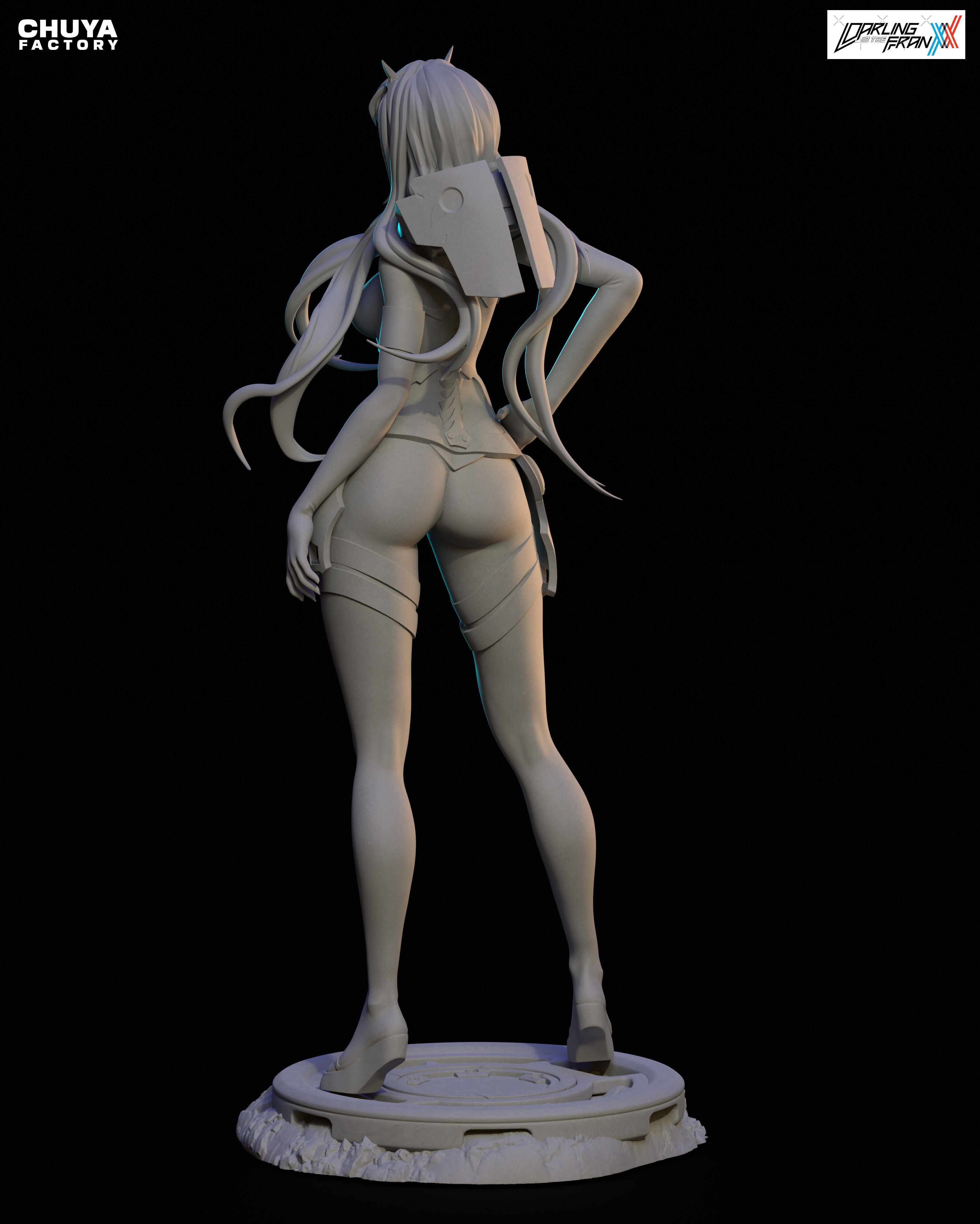 Zero Two from Darling in the Franxx 3D print model_9