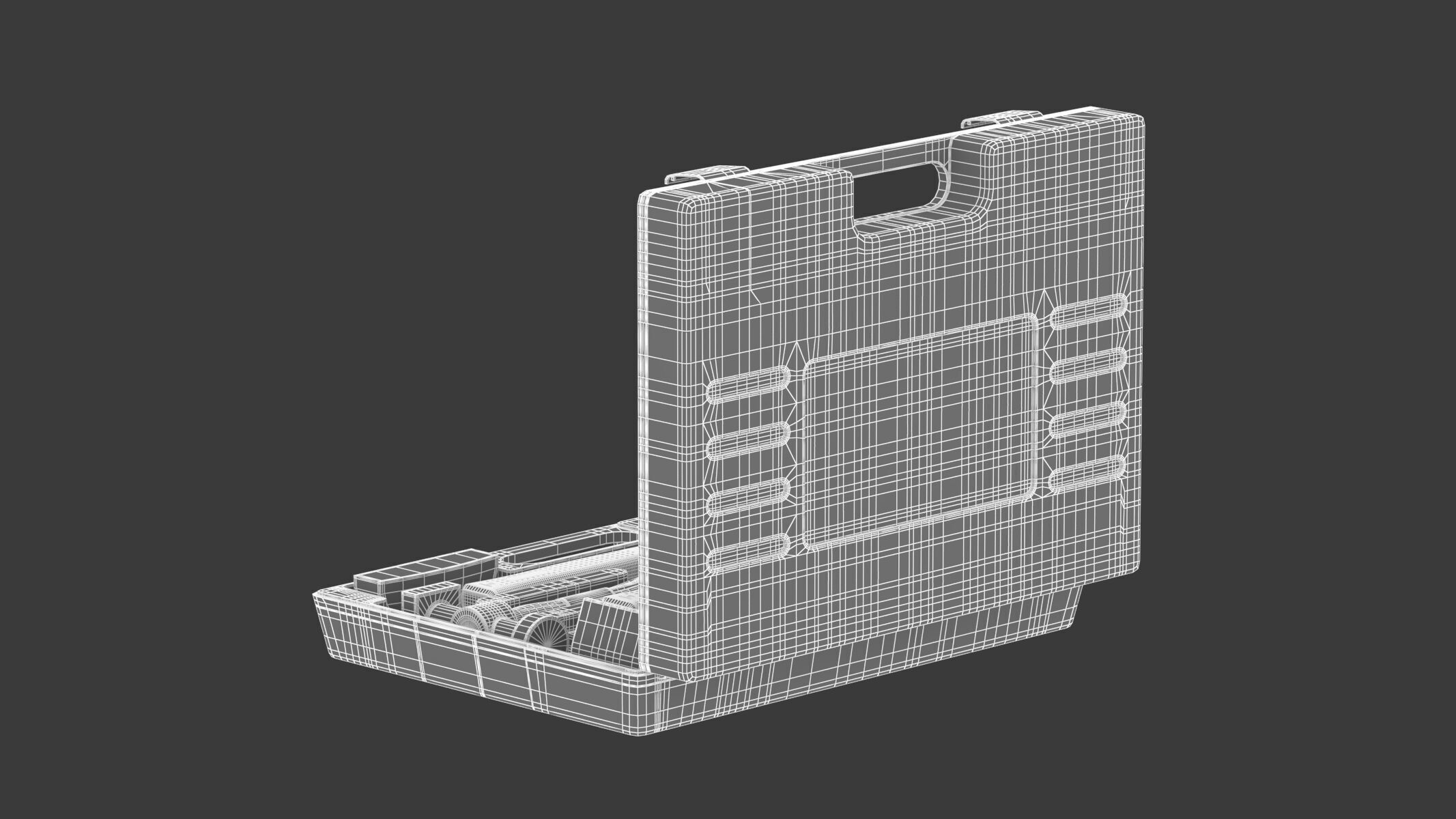 Garage Panel Beating Set 3D model_14