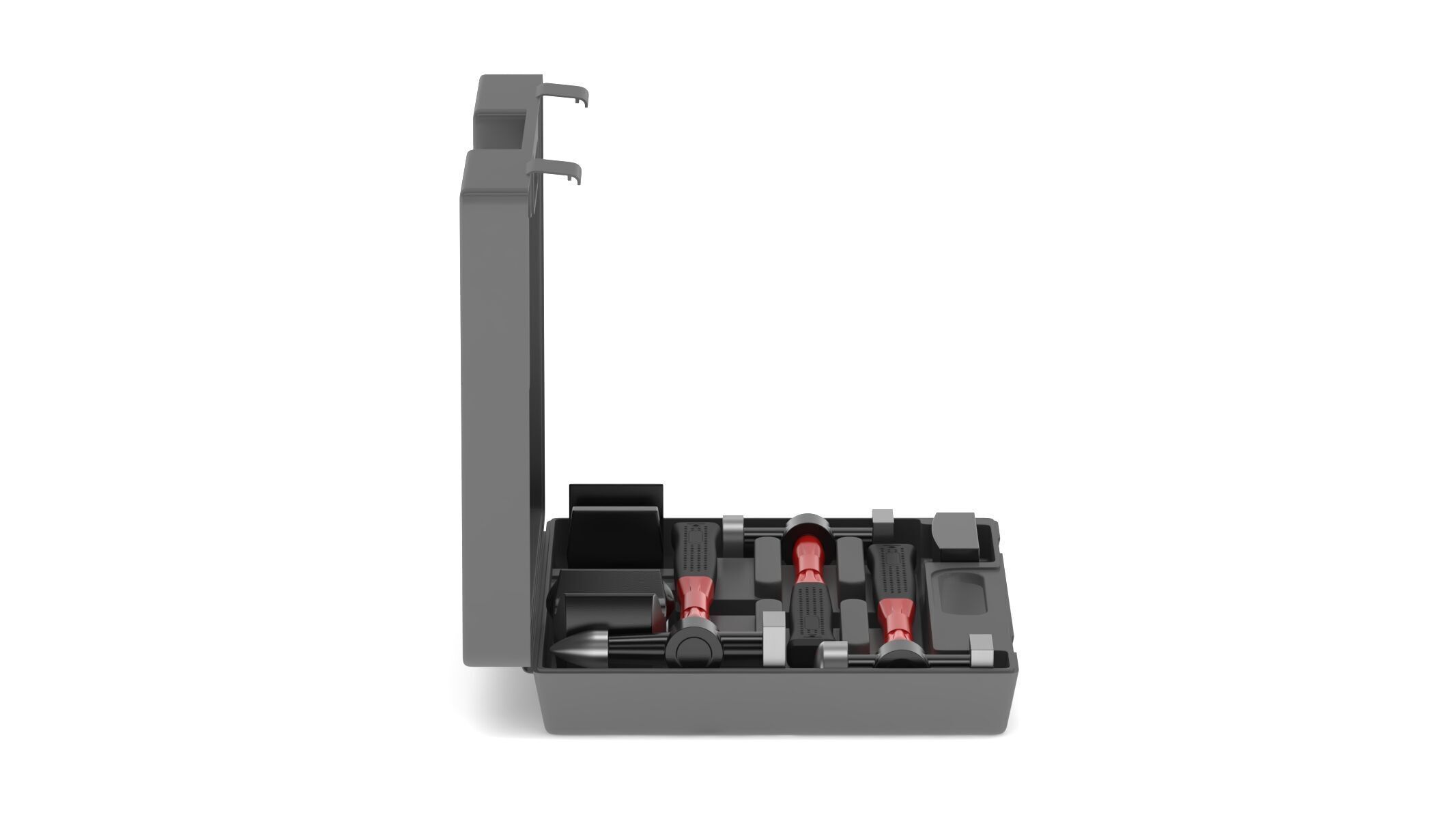 Garage Panel Beating Set 3D model_1