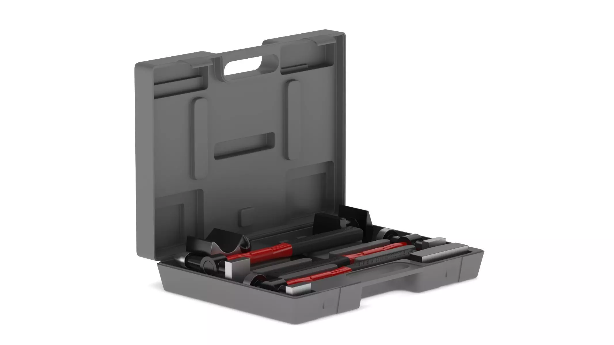 Garage Panel Beating Set 3D model_0