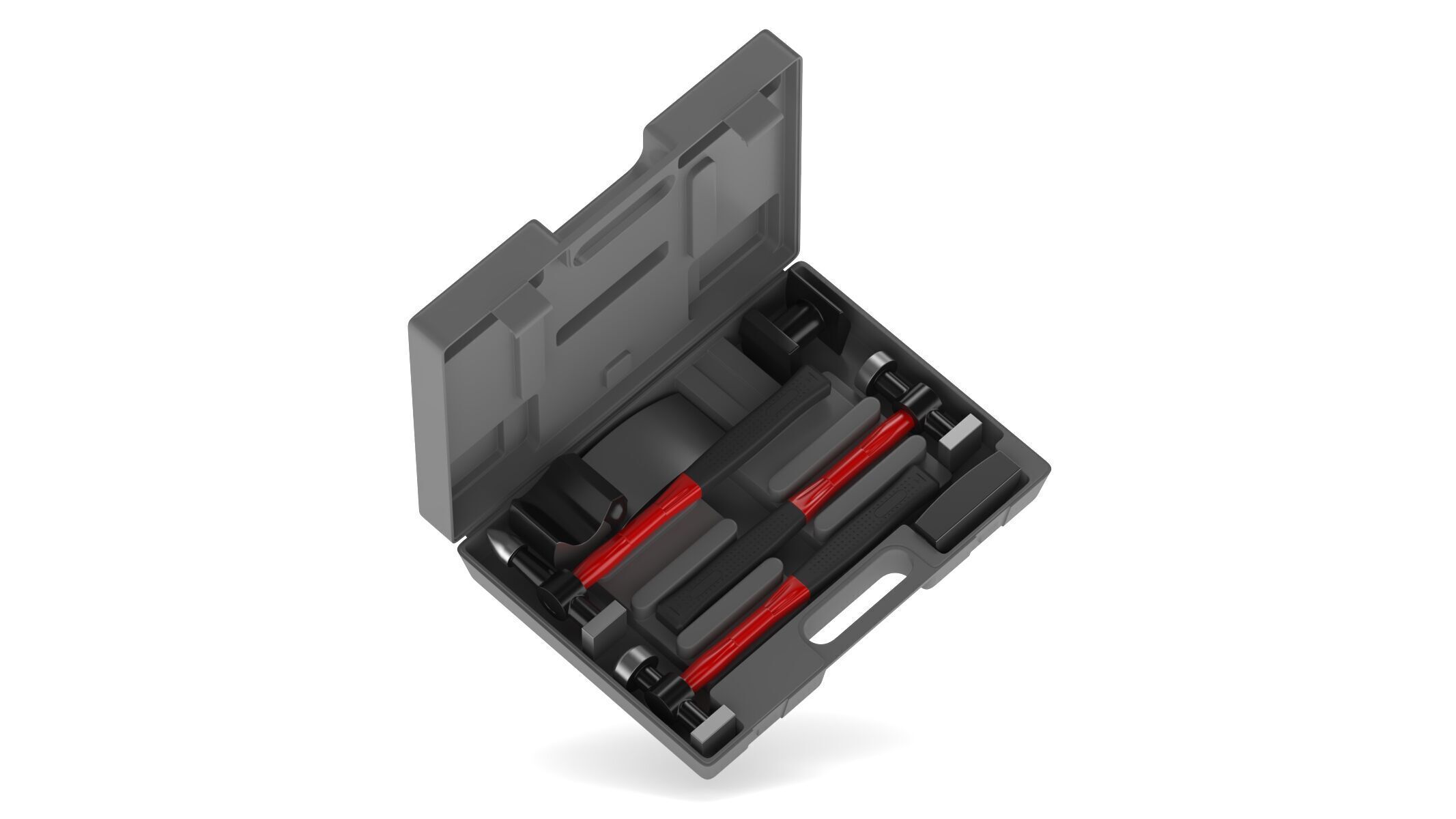 Garage Panel Beating Set 3D model_8