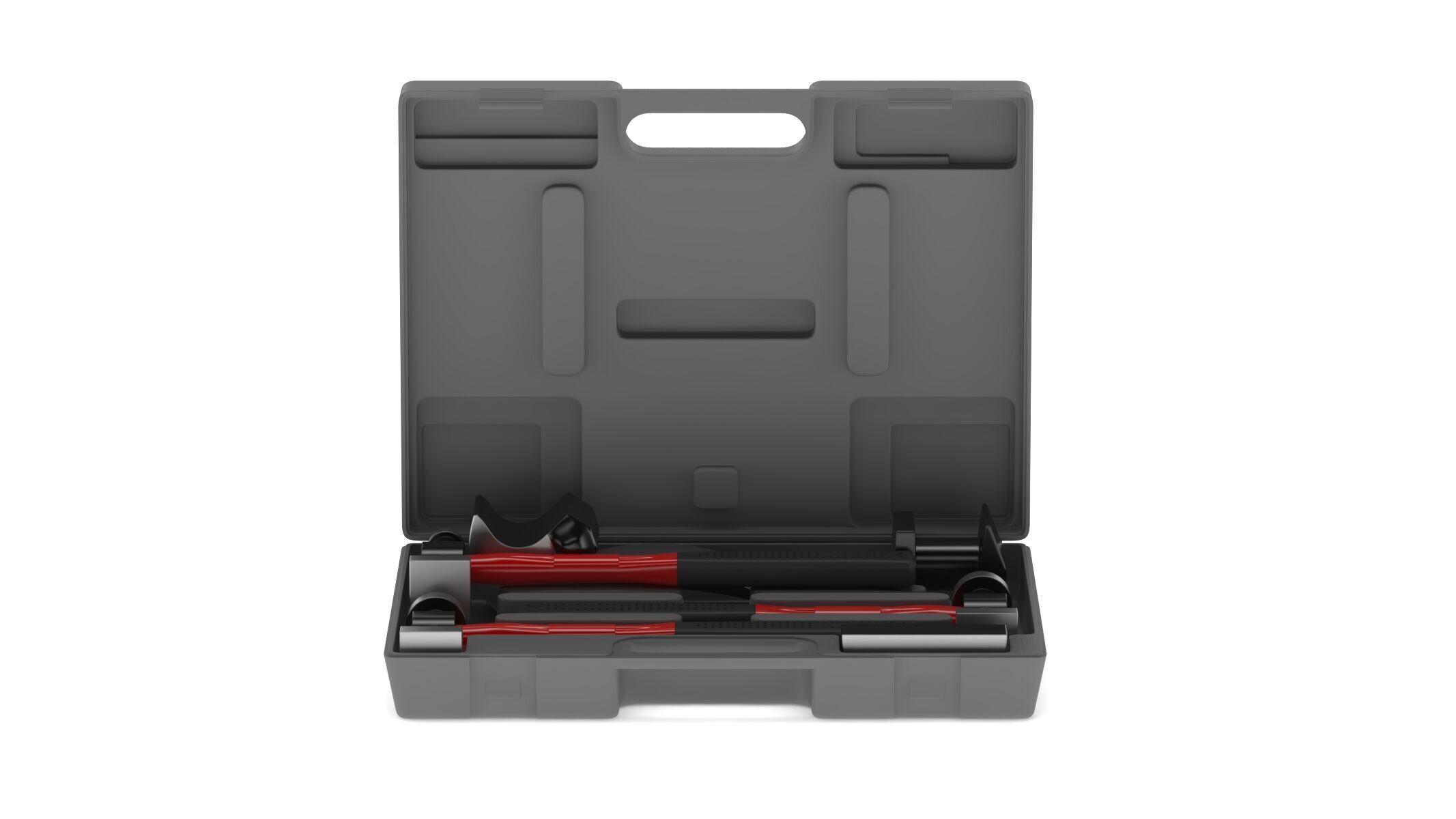 Garage Panel Beating Set 3D model_7