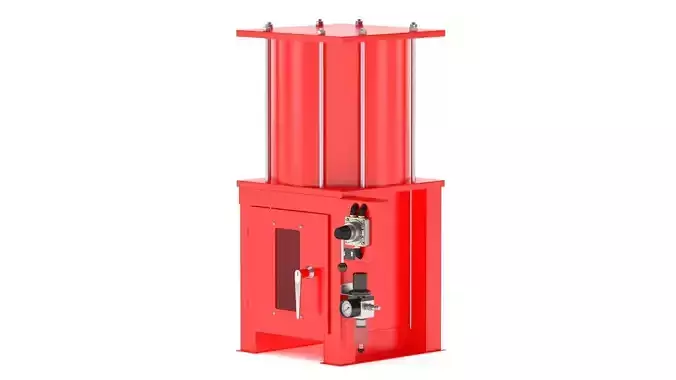 Garage Pneumatic Oil Filter Crusher