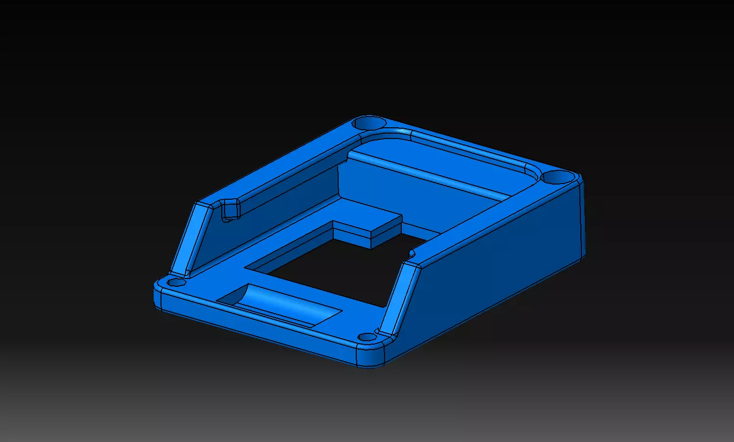 Batterie Bracket for Makita 18V 3D print model_0