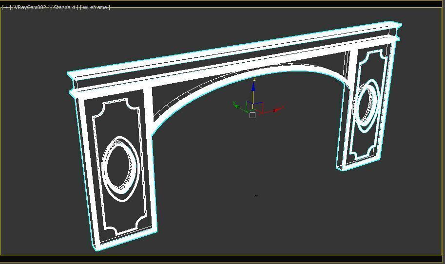Entry Gate 3D model_13