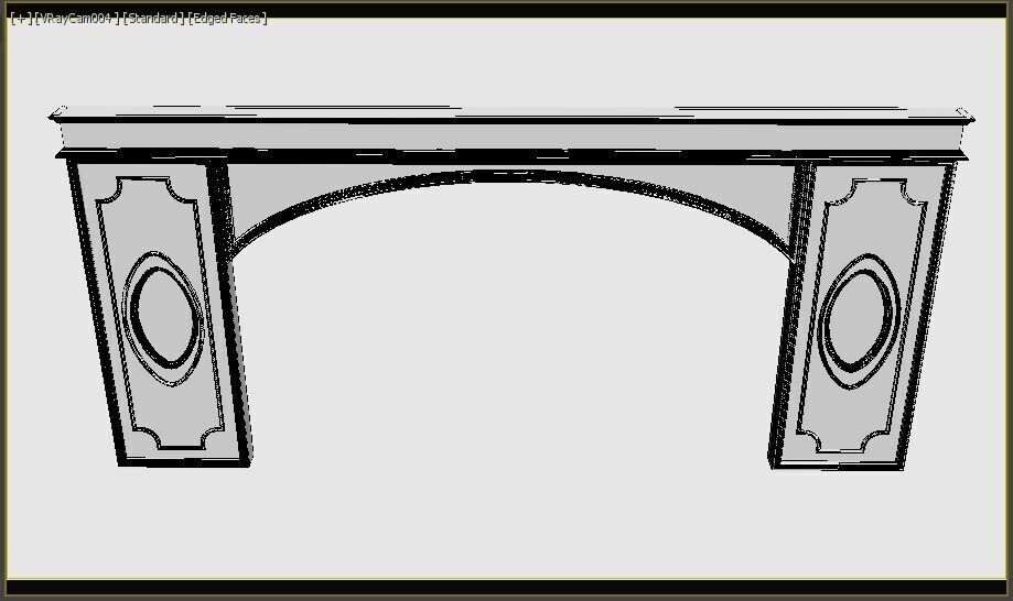 Entry Gate 3D model_11