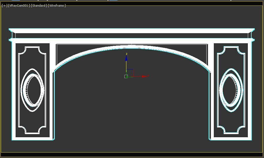 Entry Gate 3D model_12