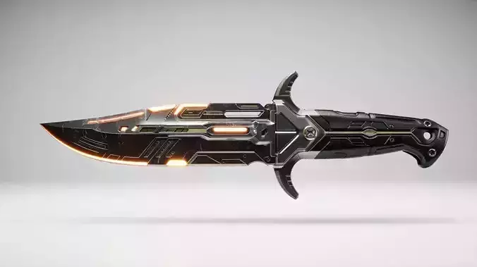 Phantom Slice - Futuristic Tactical Knife Game-Ready  Weapon