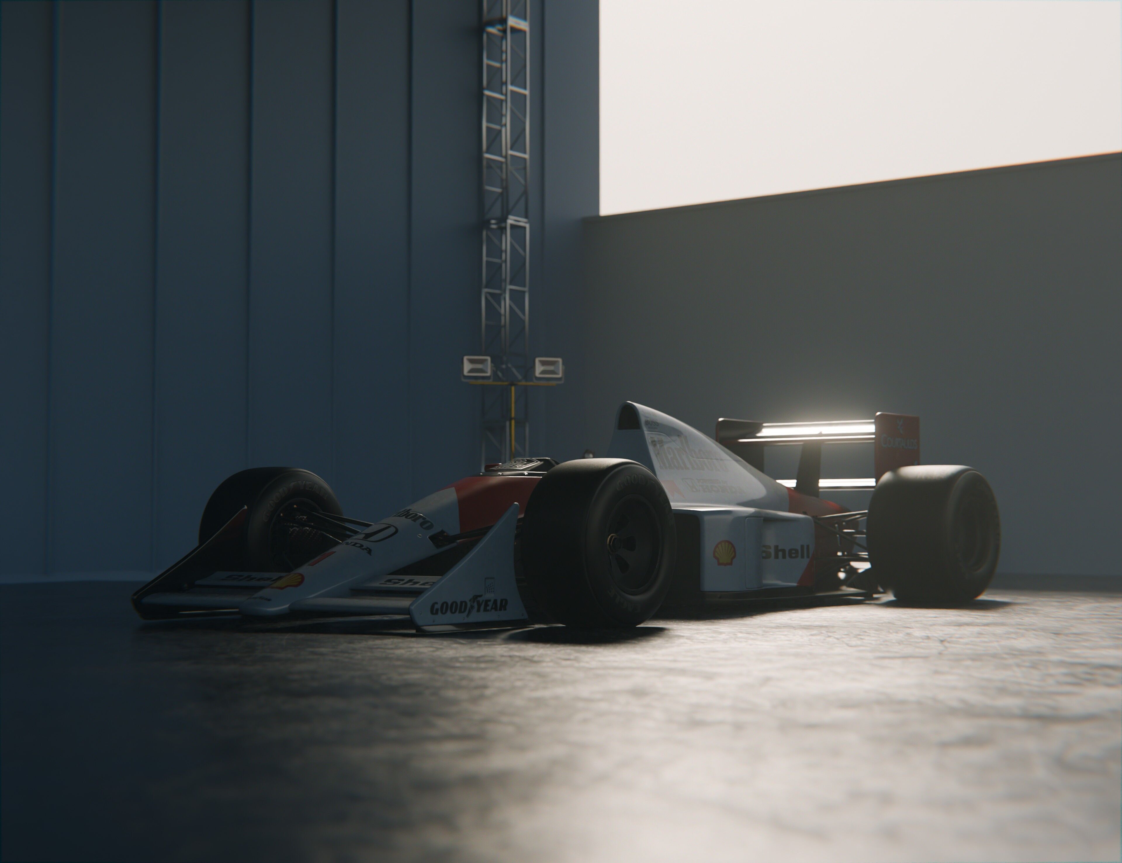 Warehouse Automotive Blender 3D model_7