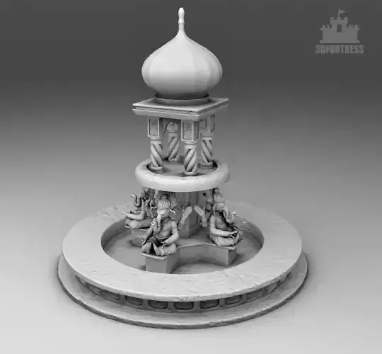 Fountain 3D print model