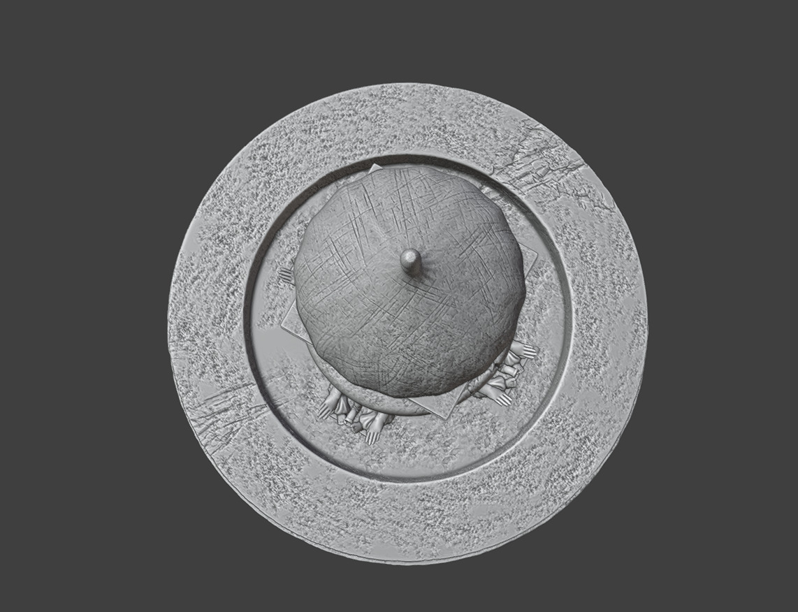 Fountain 3D print model_9