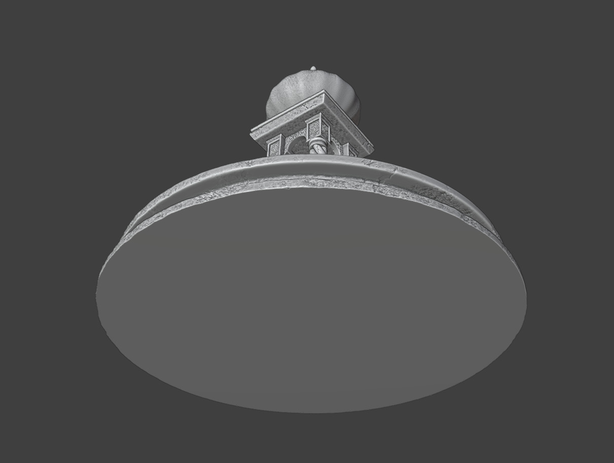 Fountain 3D print model_11