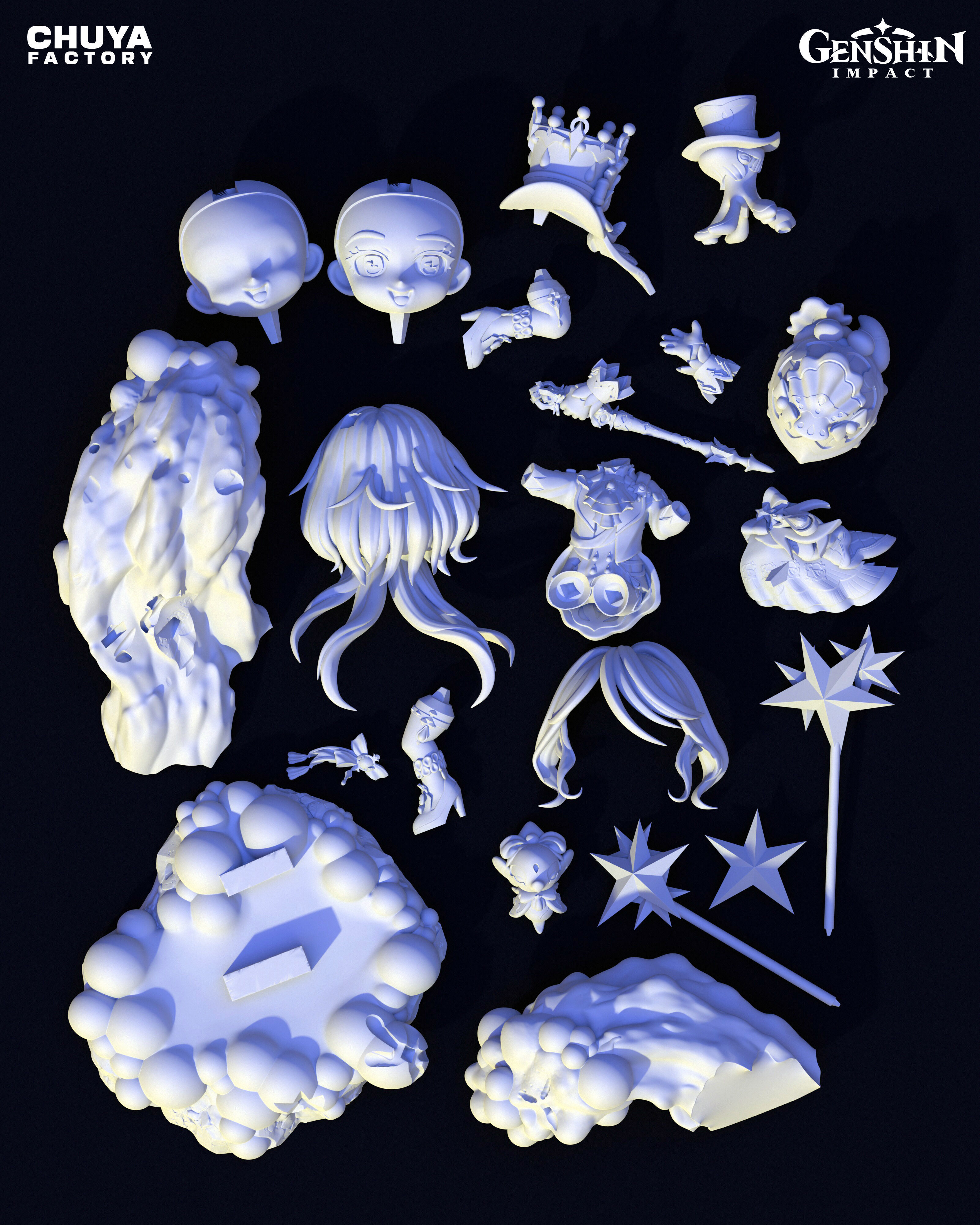 Furina from Genshin Impact 3D print model_18