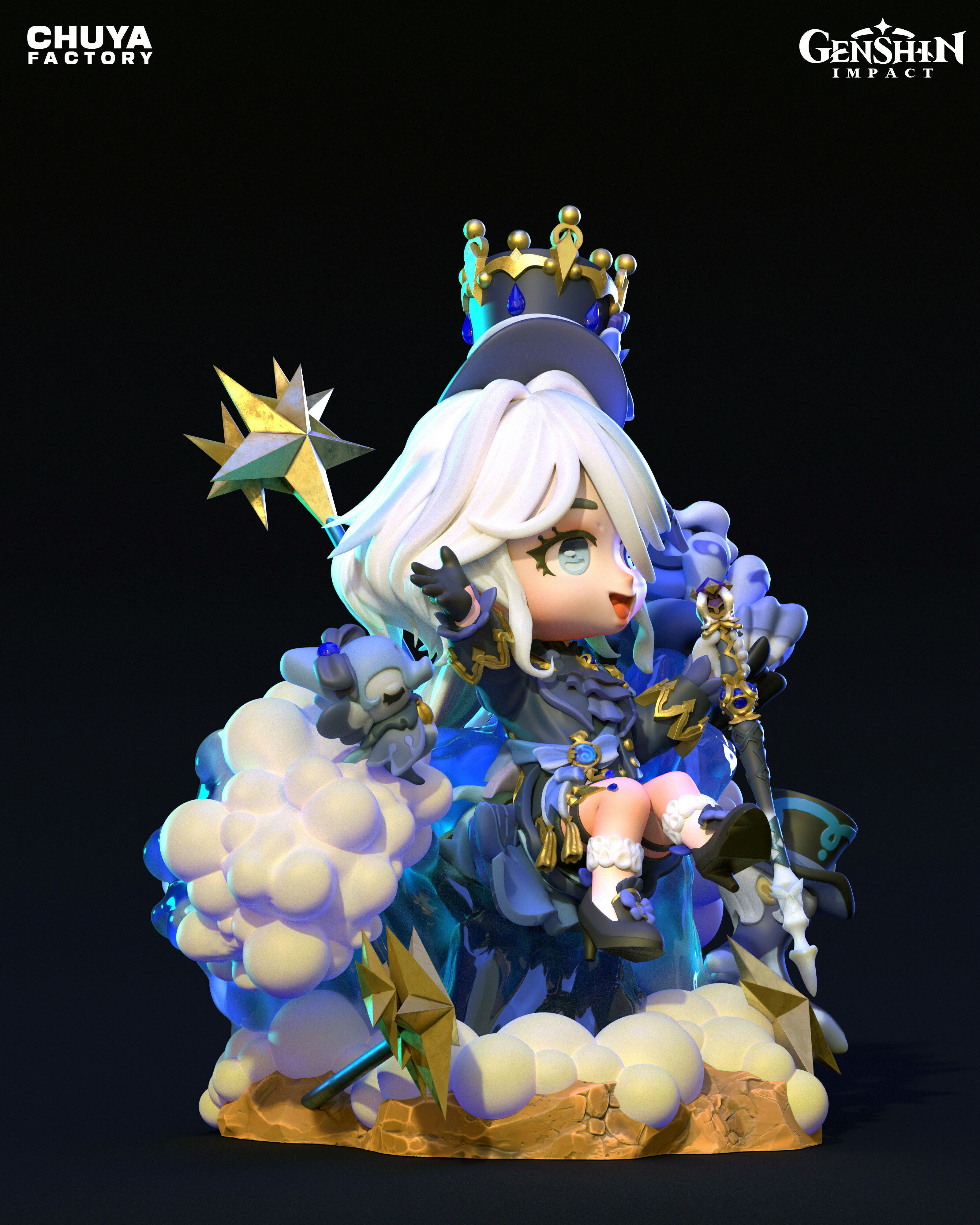 Furina from Genshin Impact 3D print model_6