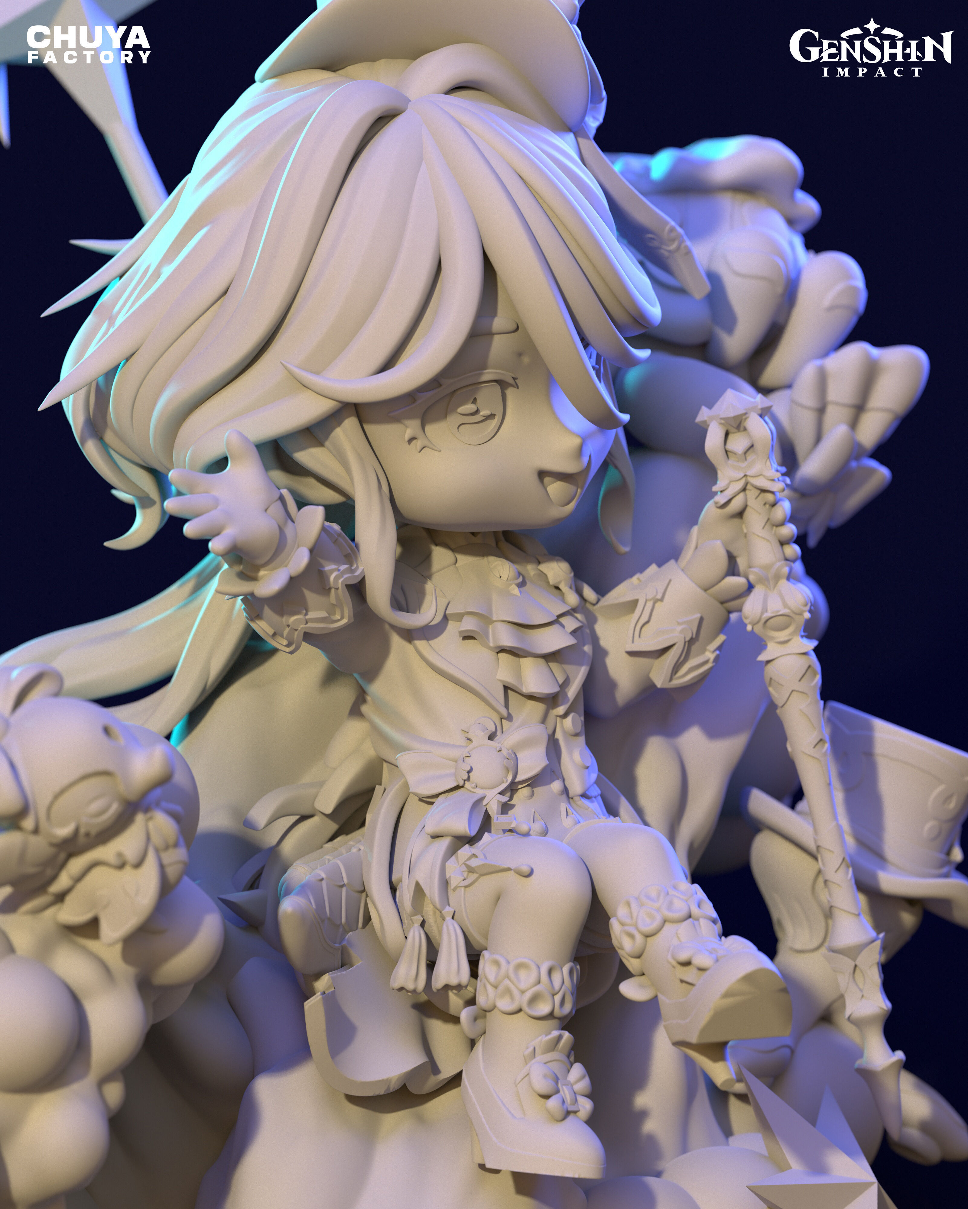 Furina from Genshin Impact 3D print model_16