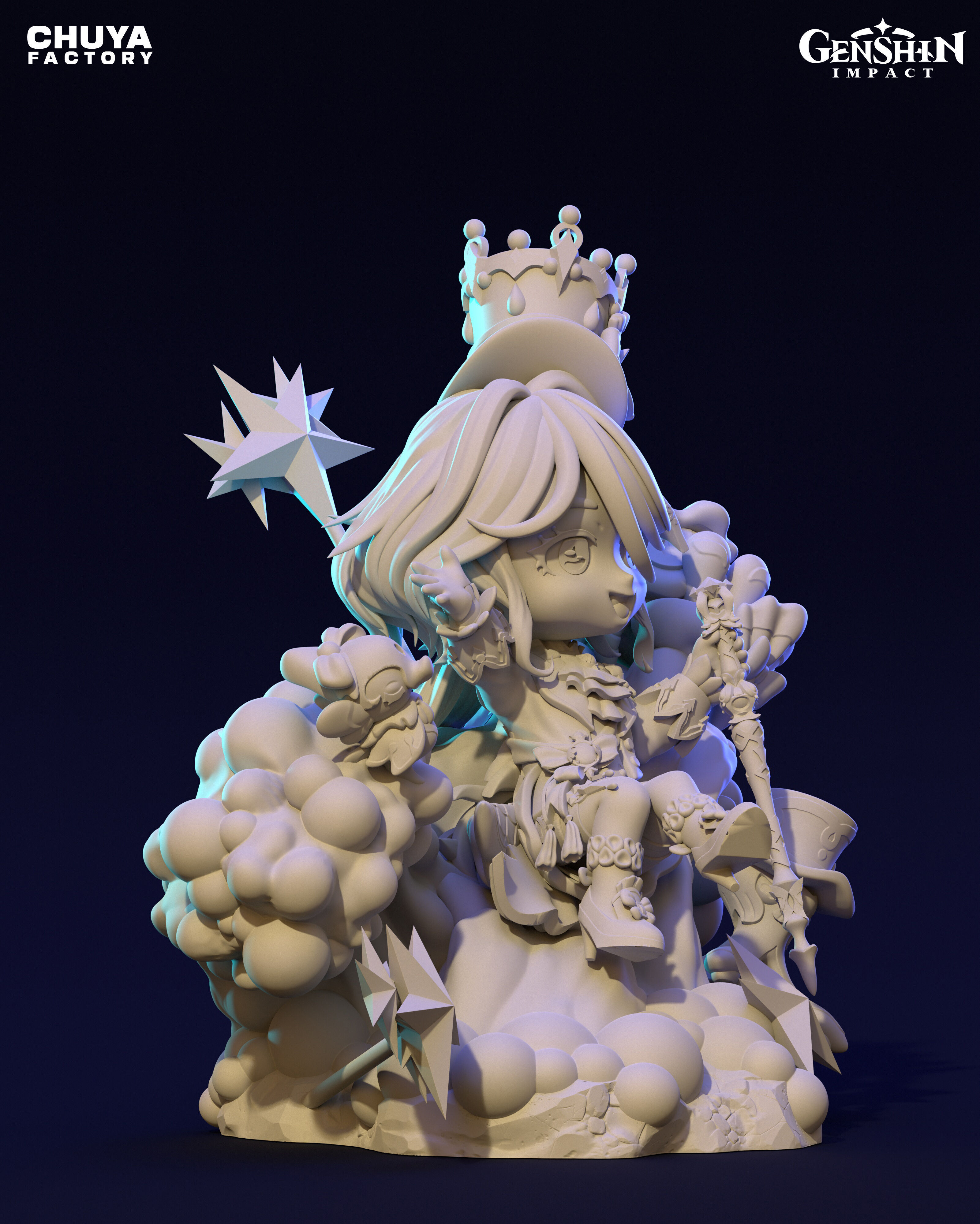 Furina from Genshin Impact 3D print model_14