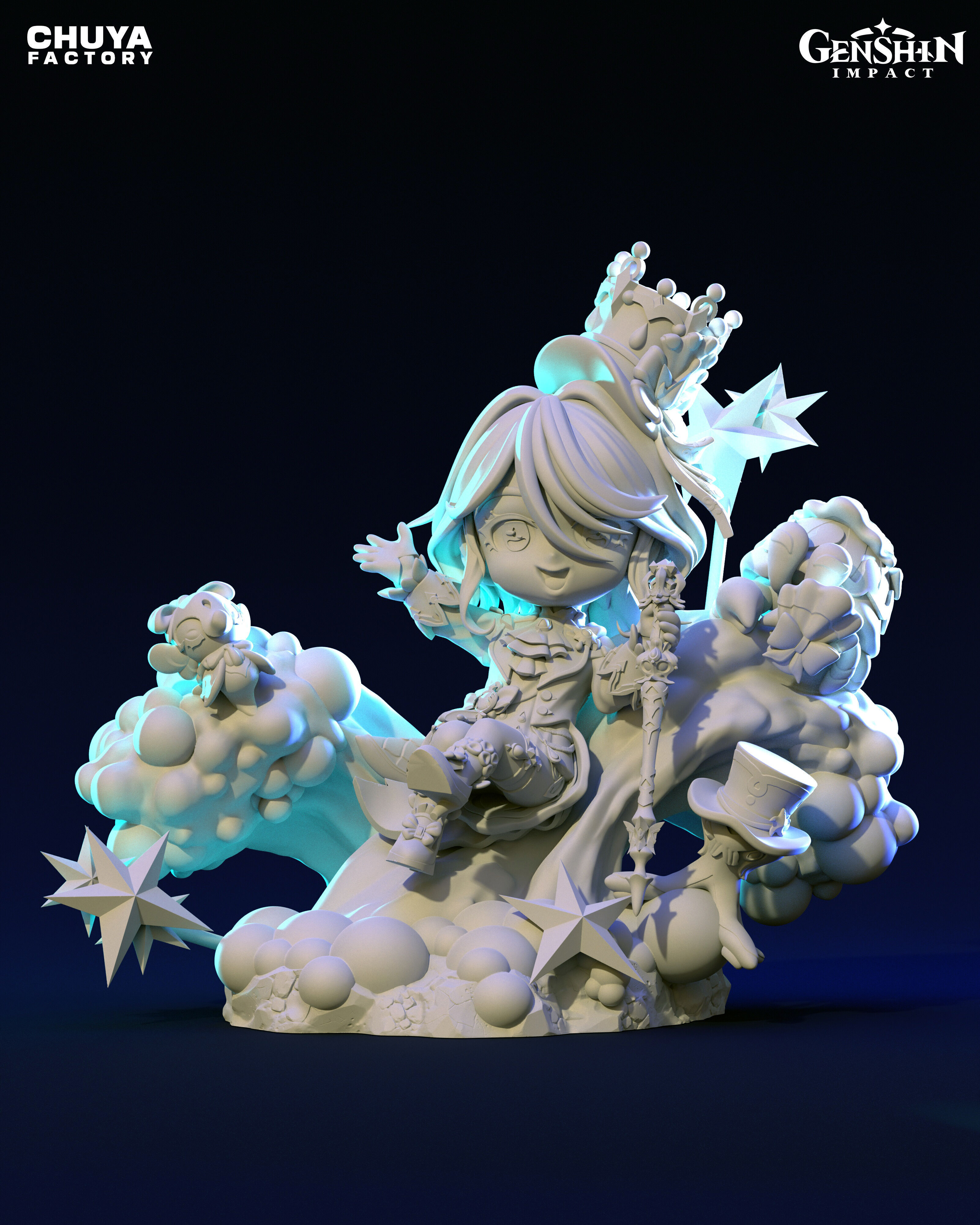 Furina from Genshin Impact 3D print model_9