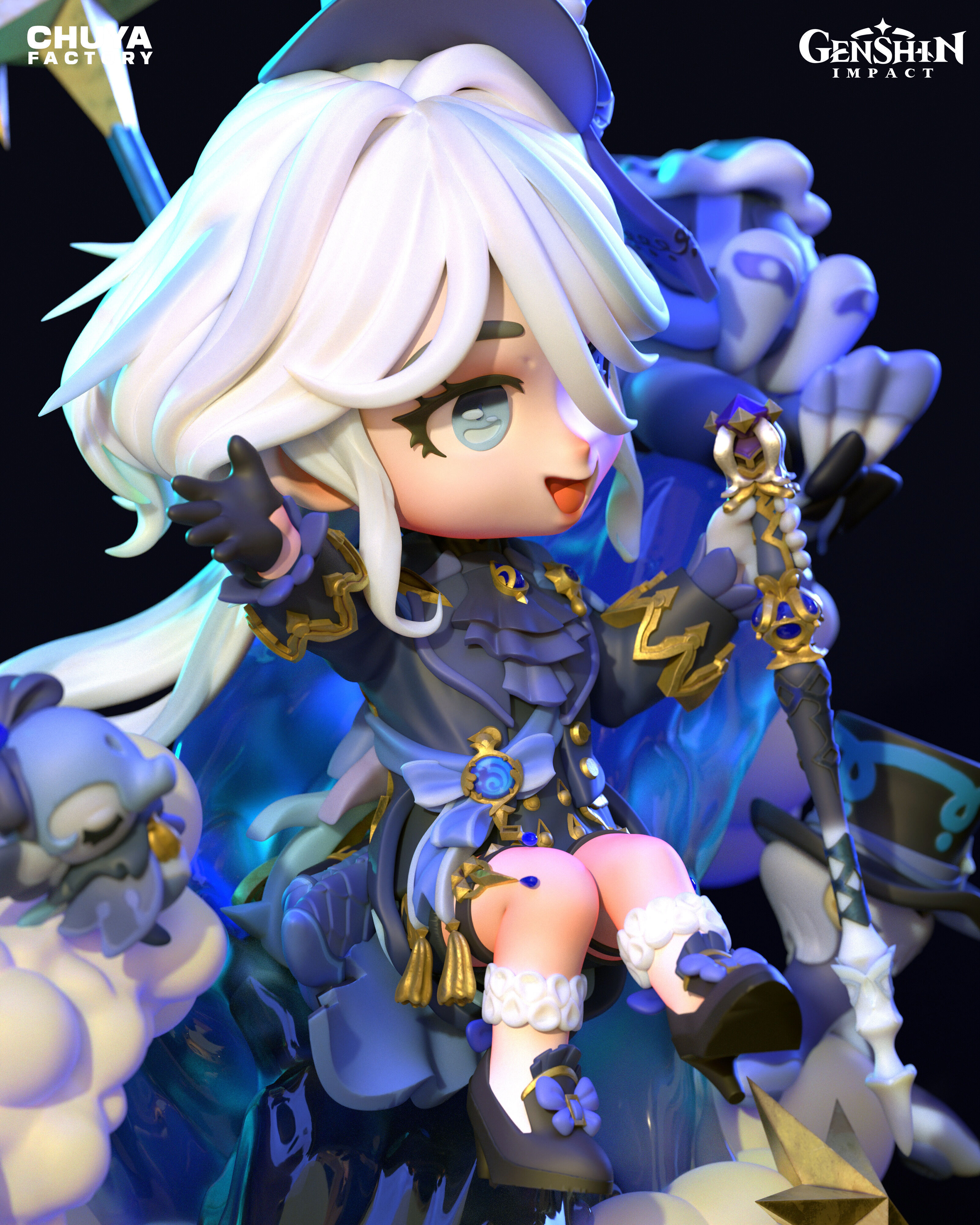 Furina from Genshin Impact 3D print model_8