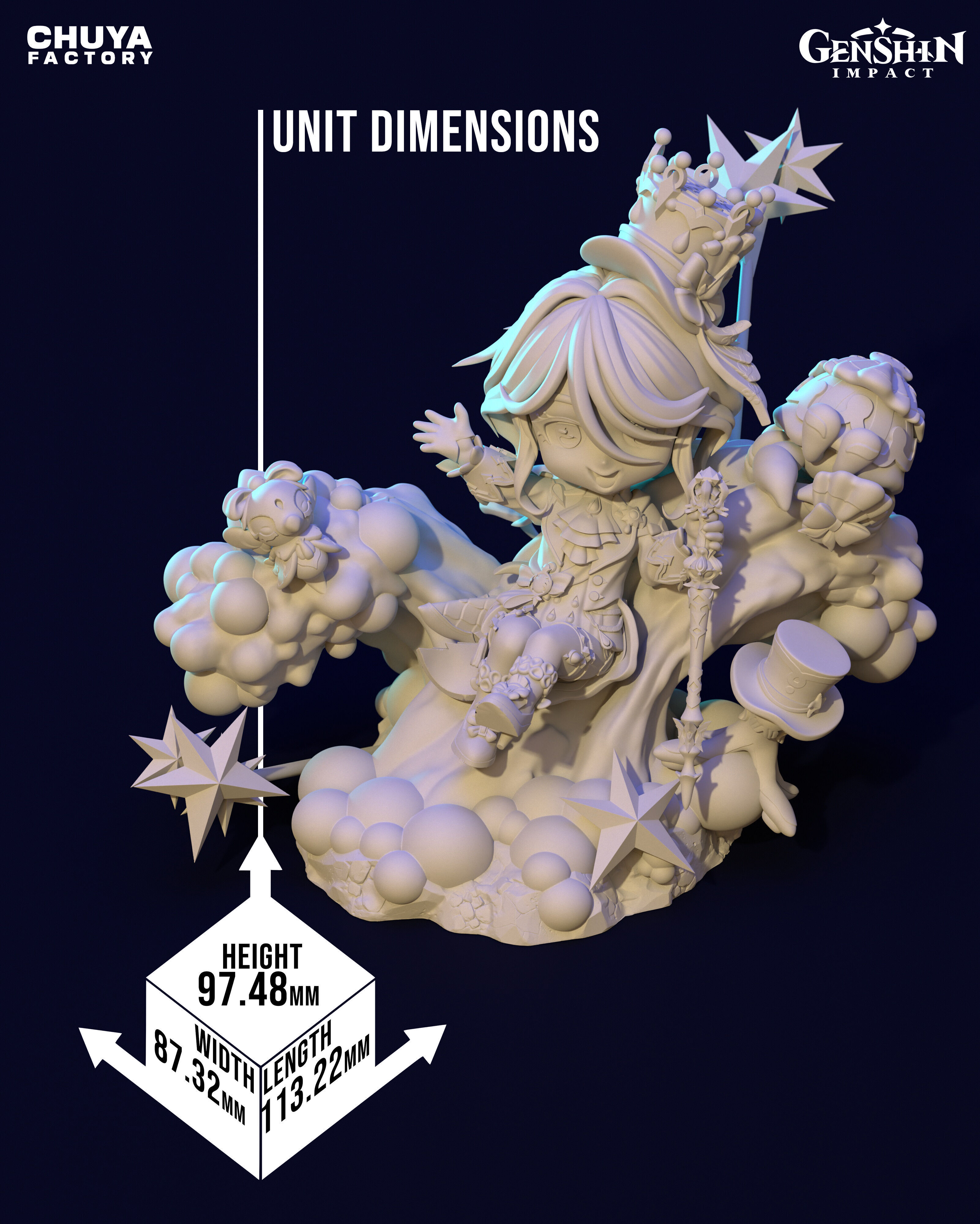 Furina from Genshin Impact 3D print model_17