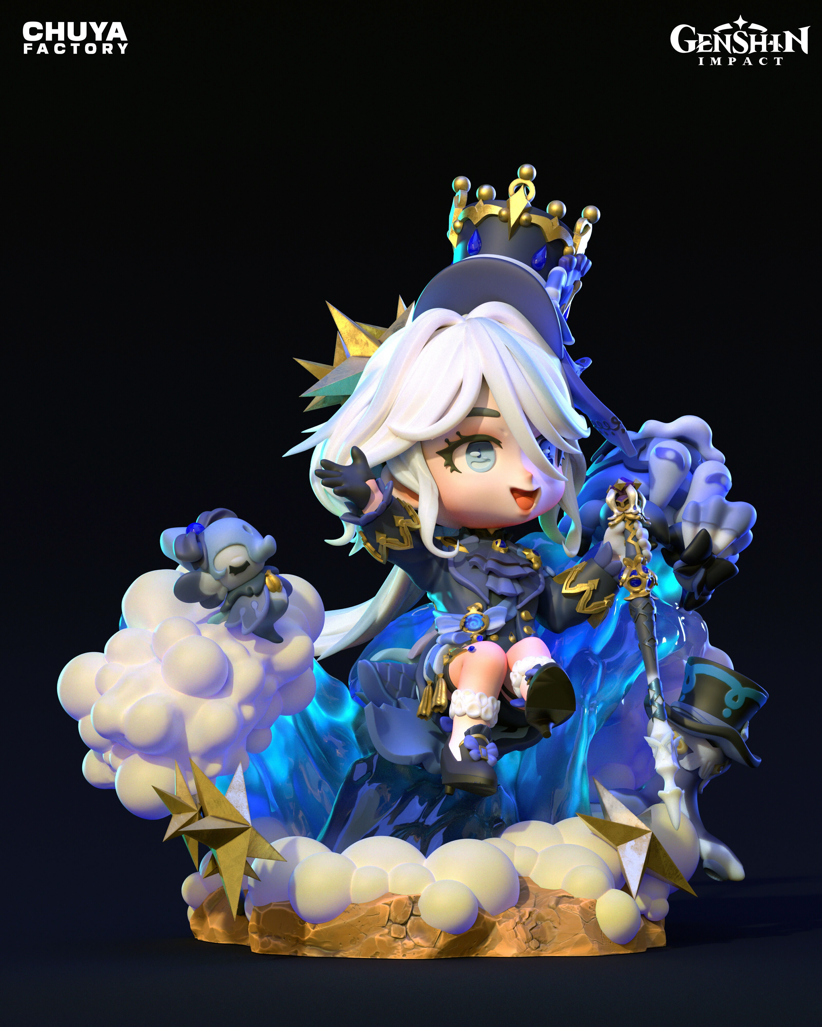 Furina from Genshin Impact 3D print model_7