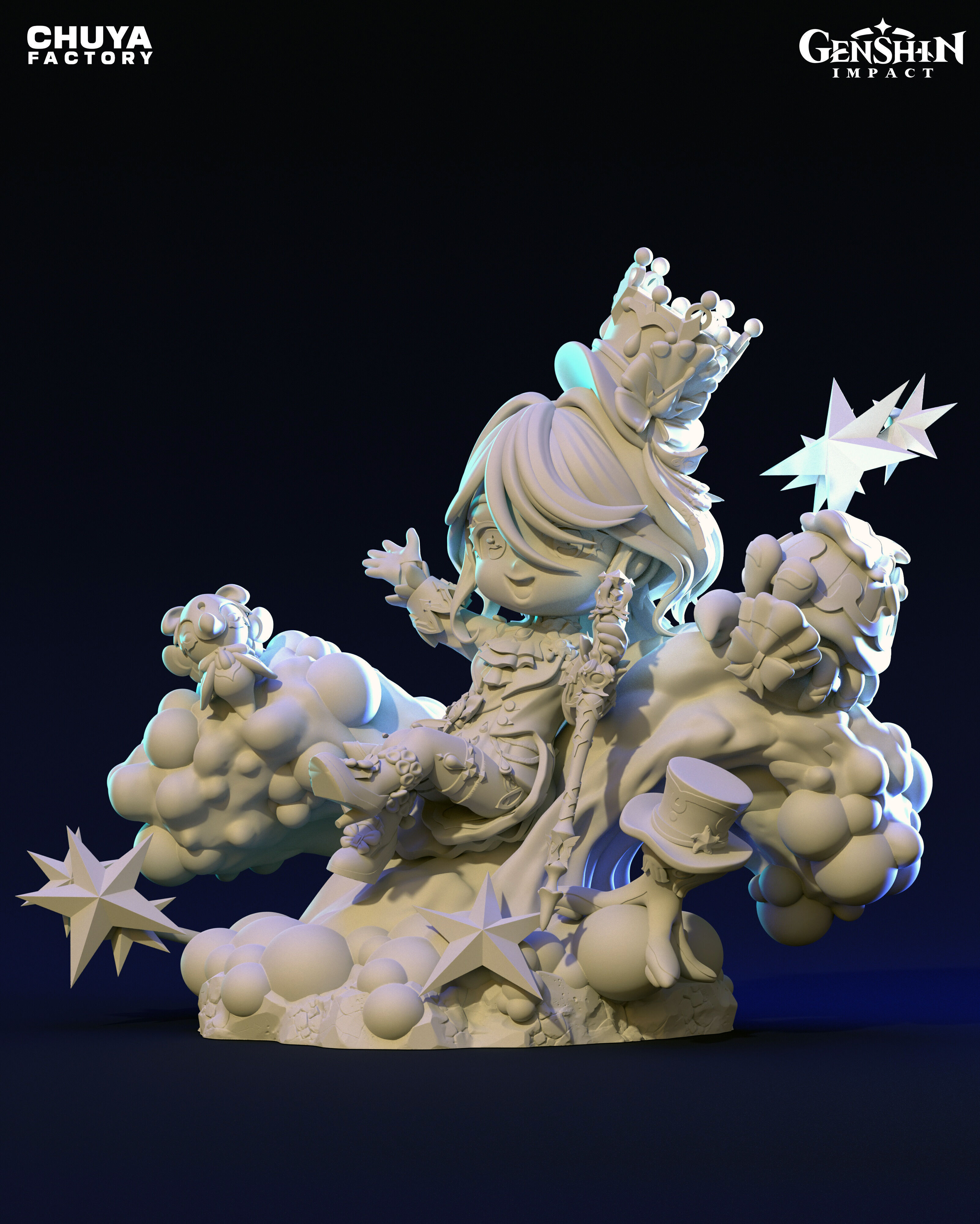 Furina from Genshin Impact 3D print model_10