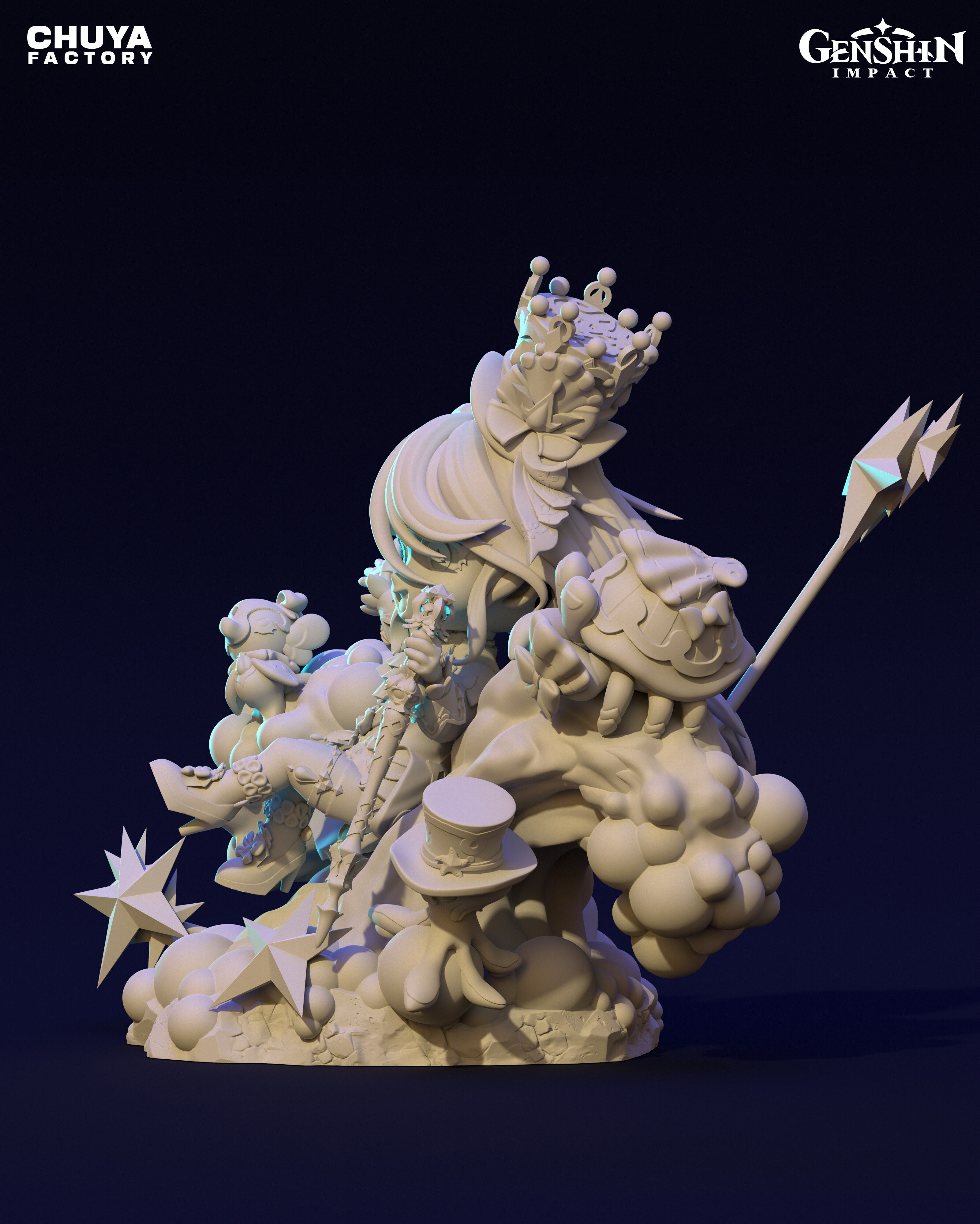 Furina from Genshin Impact 3D print model_12