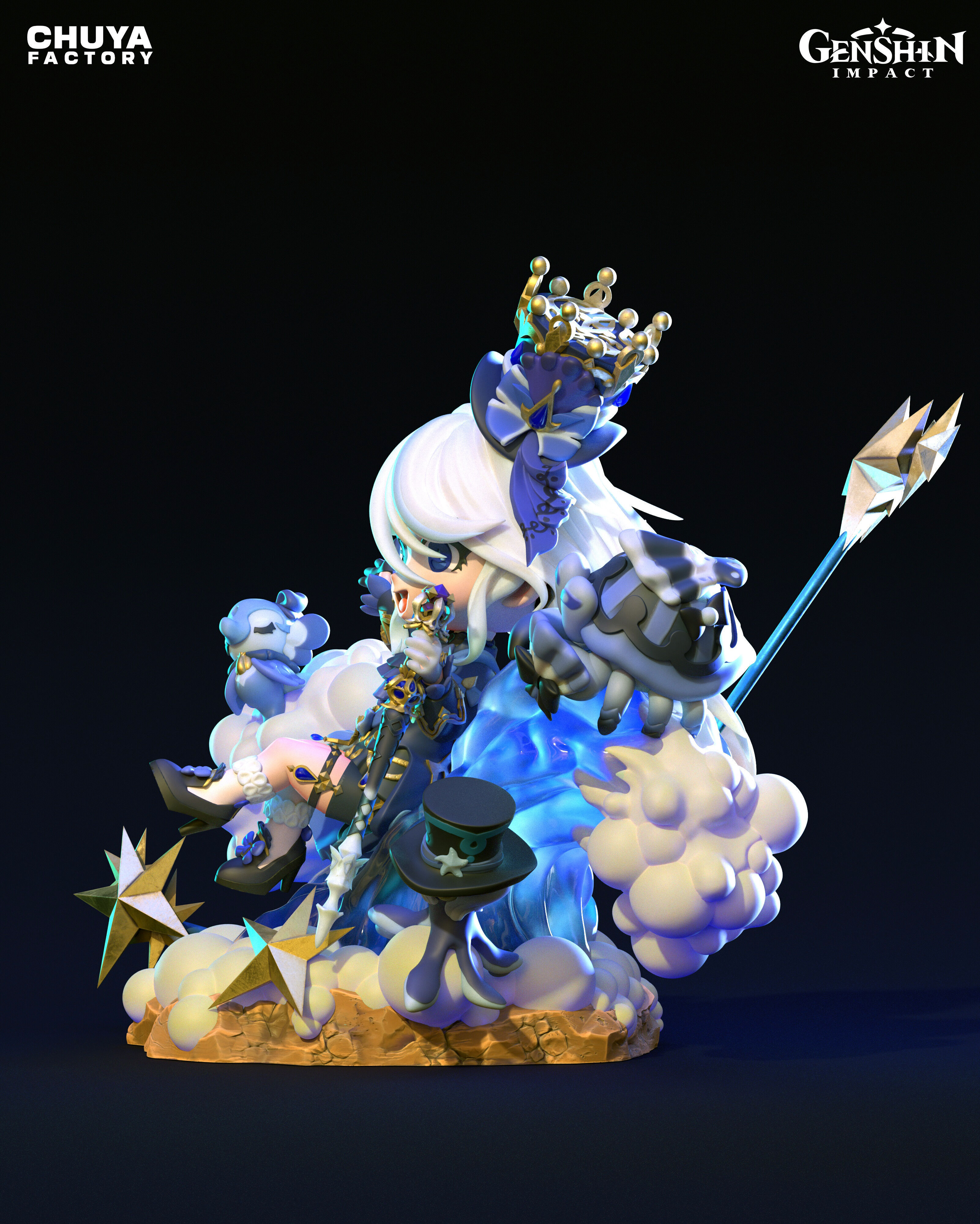 Furina from Genshin Impact 3D print model_3