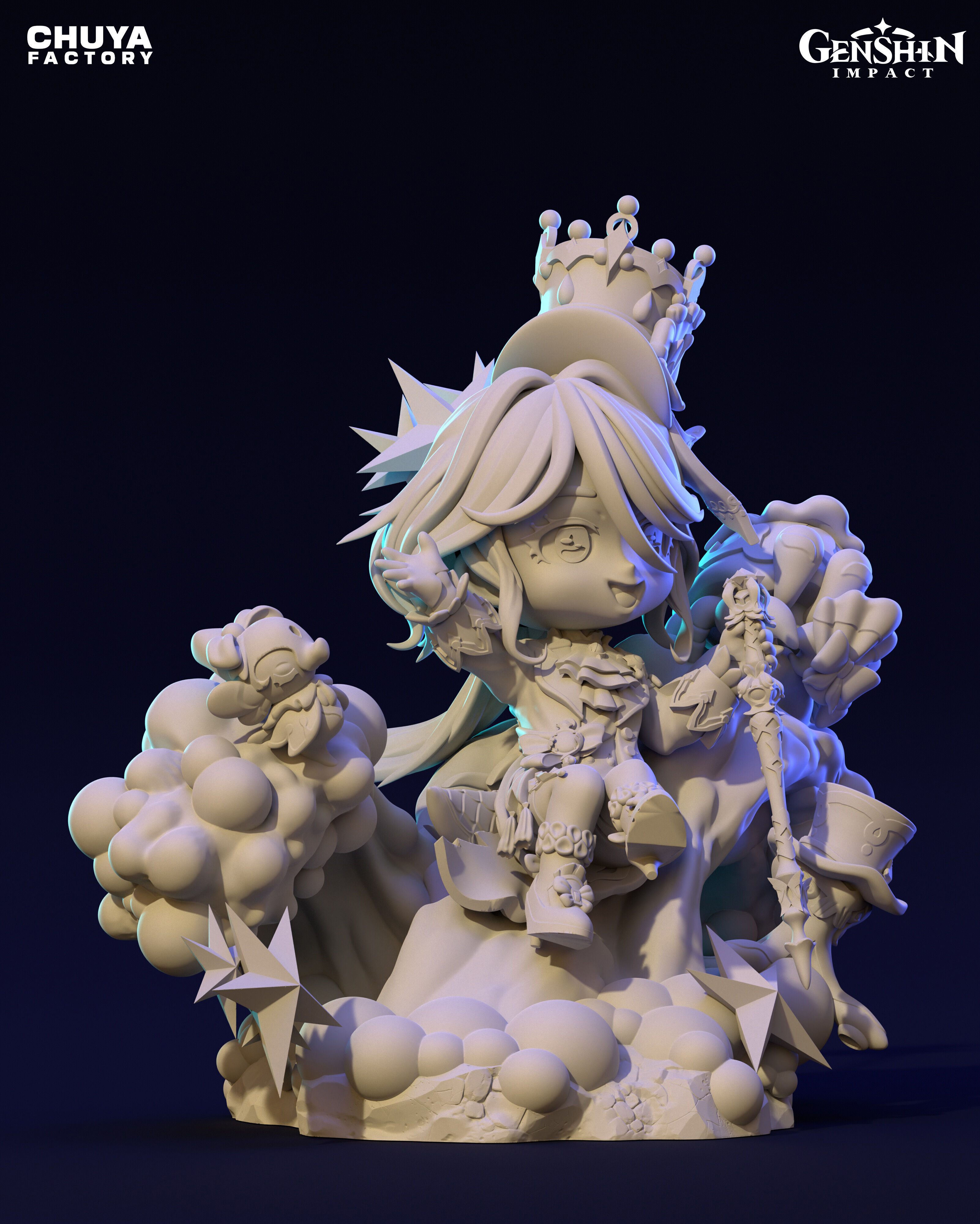 Furina from Genshin Impact 3D print model_15