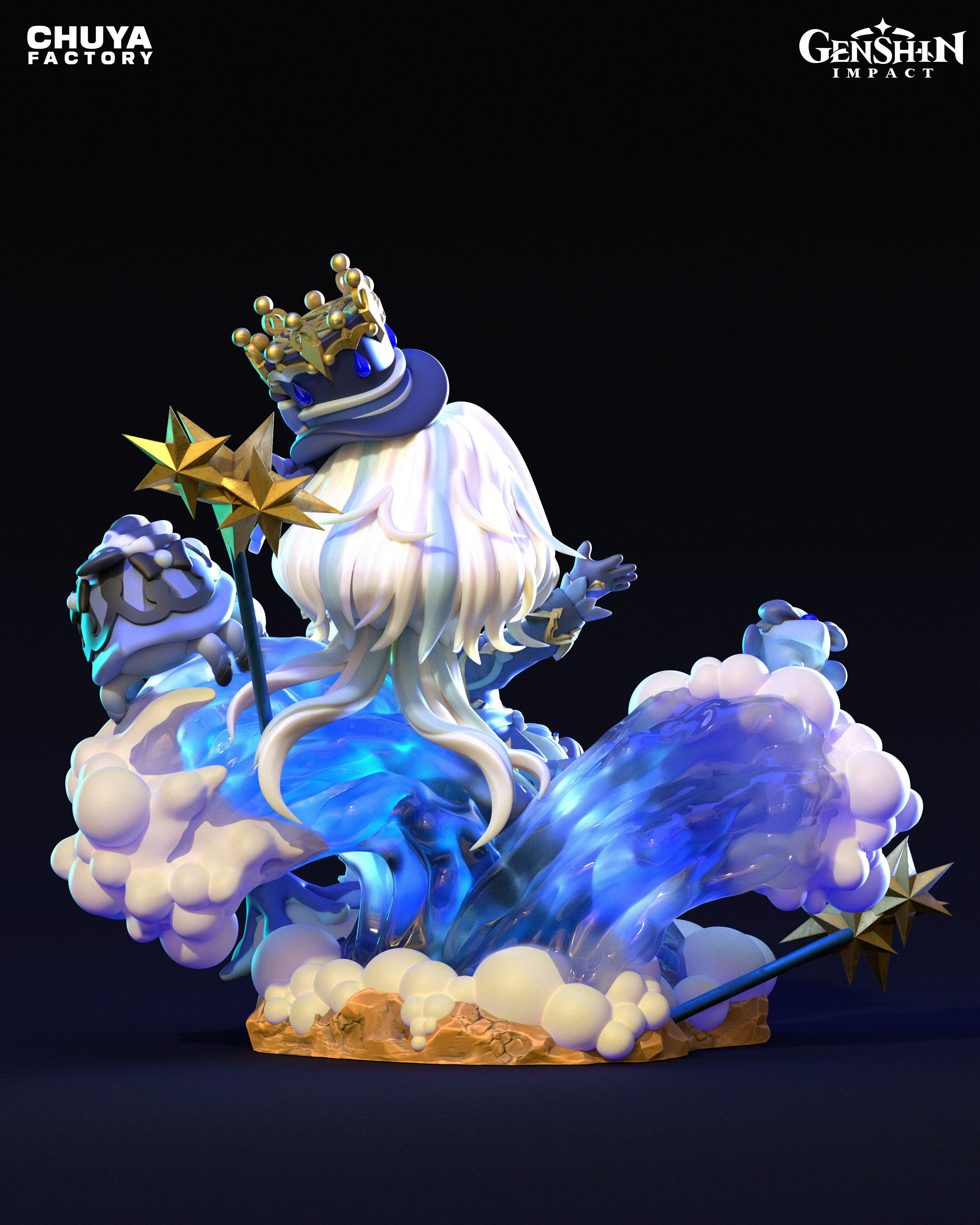 Furina from Genshin Impact 3D print model_4