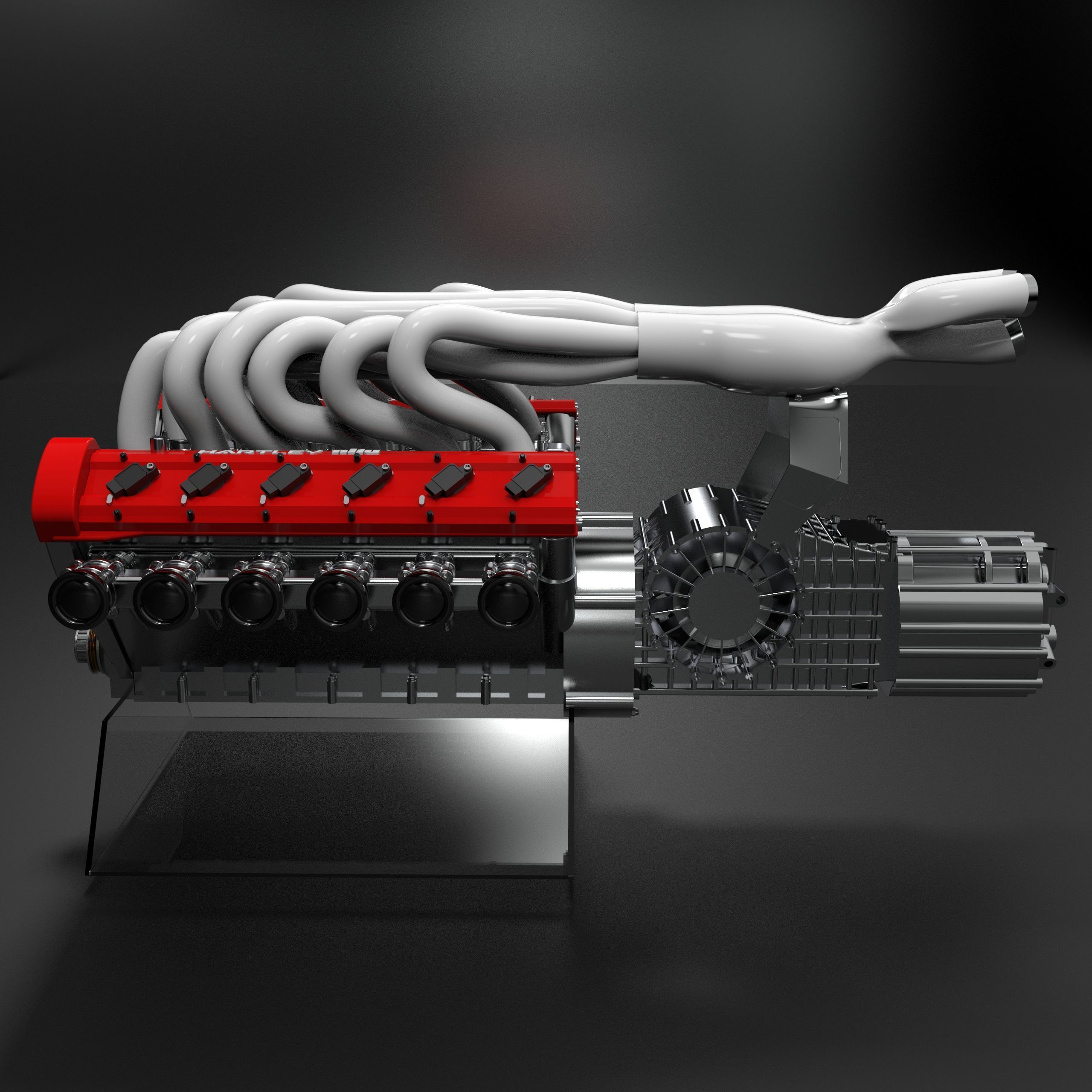 nilu27 engine 3D print model_3