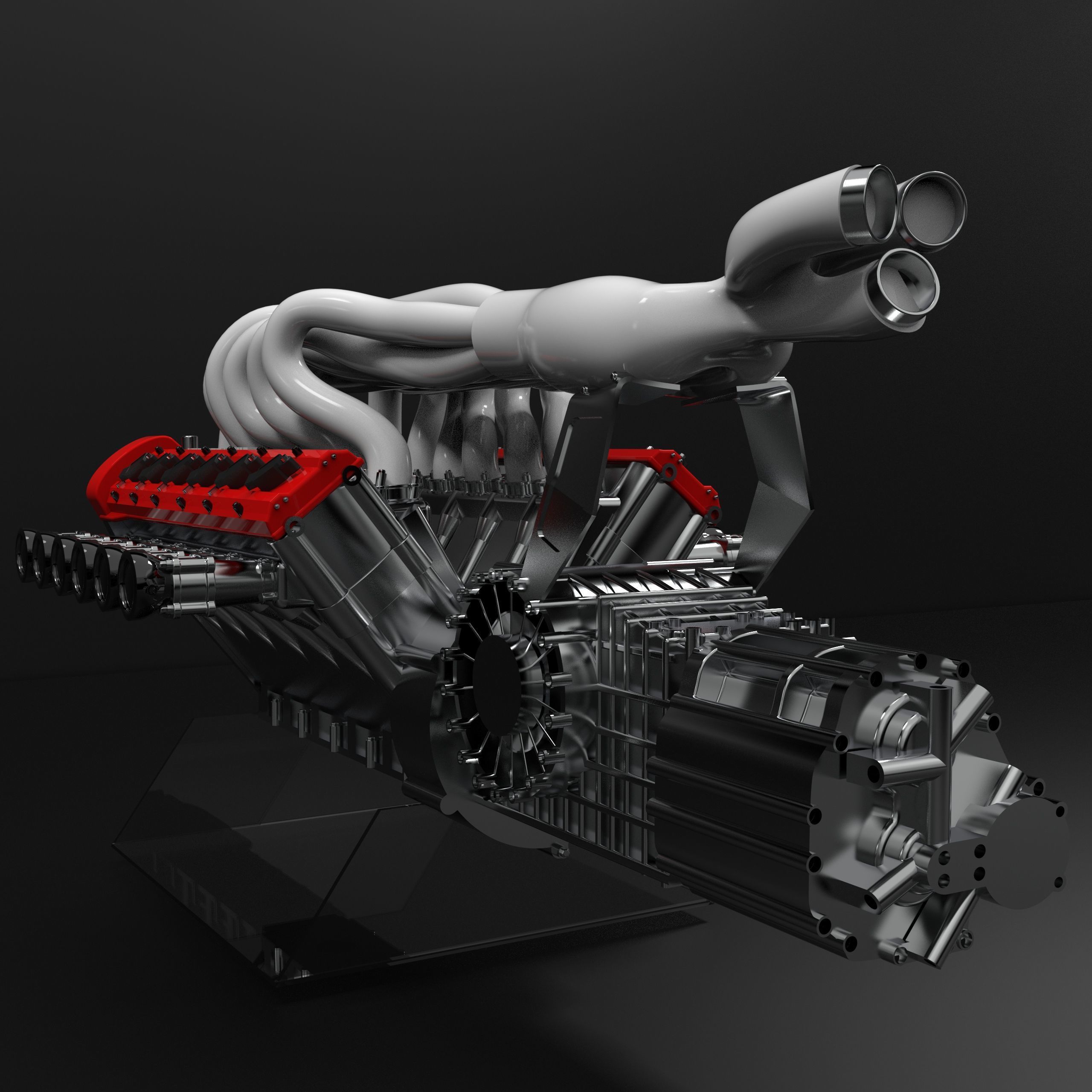 nilu27 engine 3D print model_1