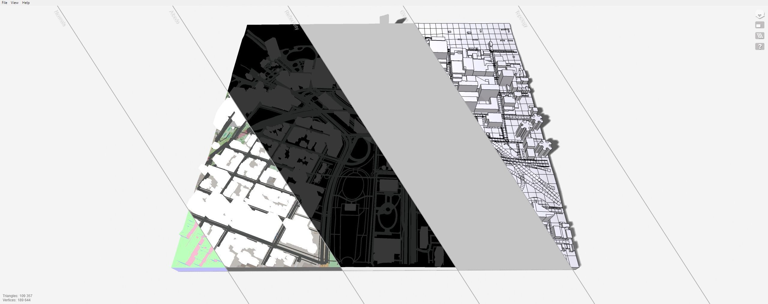 Cityscape New York Downtown 3D model_14